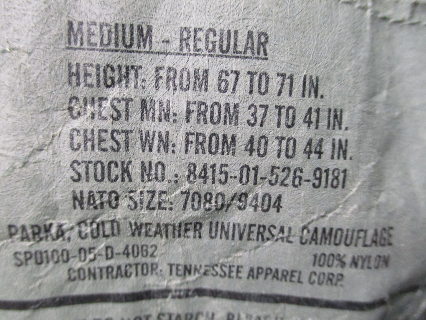 US Army Military ECWCS Gen 2 Parka UCP ACU Digital Cold Weather Rain Jacket