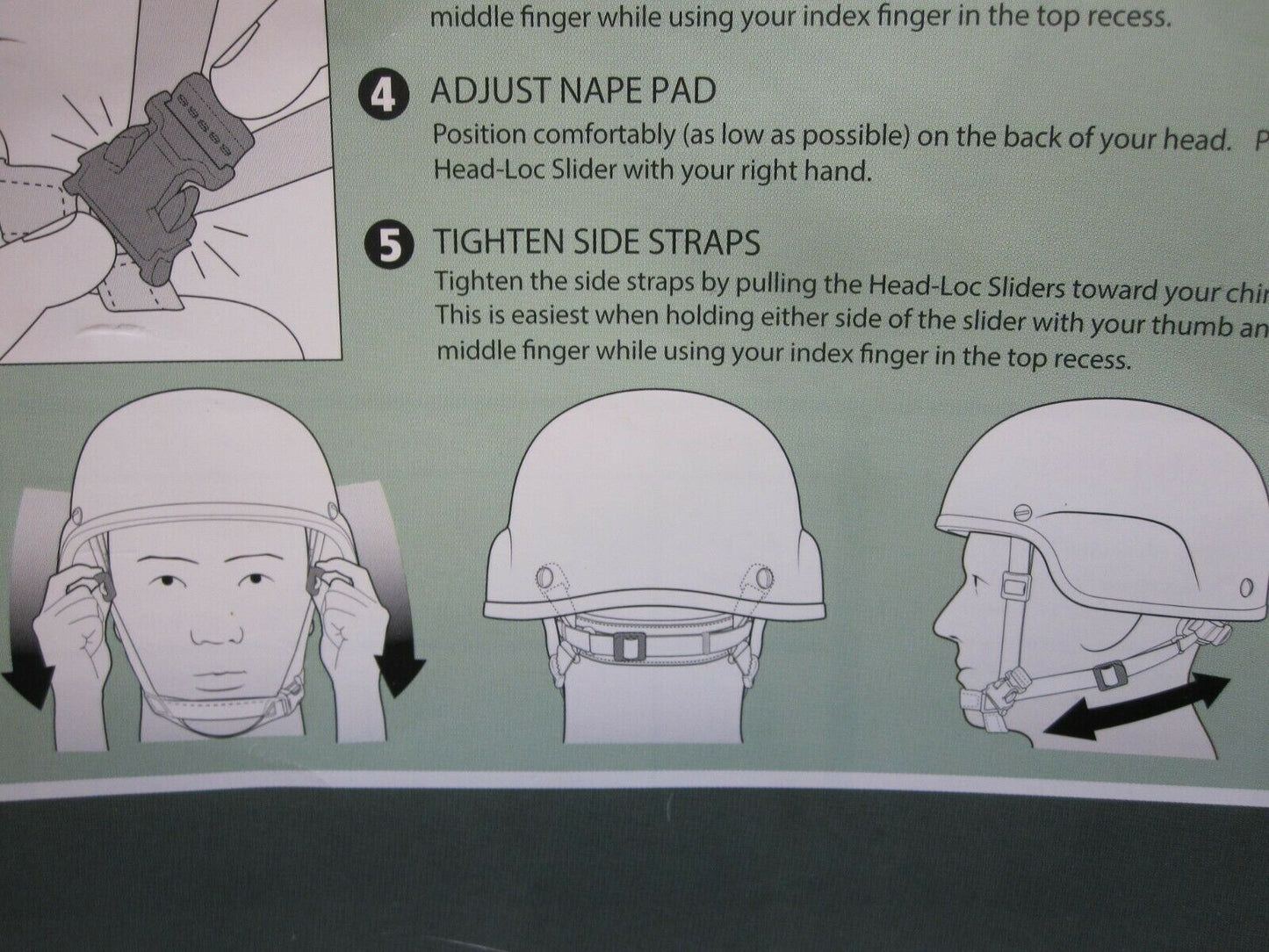 IMPROVED 4 POINT CHIN STRAP COYOTE/TAN H-NAPE ACH HELMET RETENTION SYSTEM - Centex Military Gear