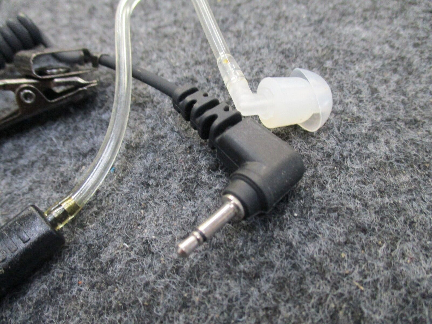 REMOTE SPEAKER MIC Impact PRSMA-AT7-SH-2.5L 2.5mm Straight Tube Listen Only Ear - Centex Military Gear