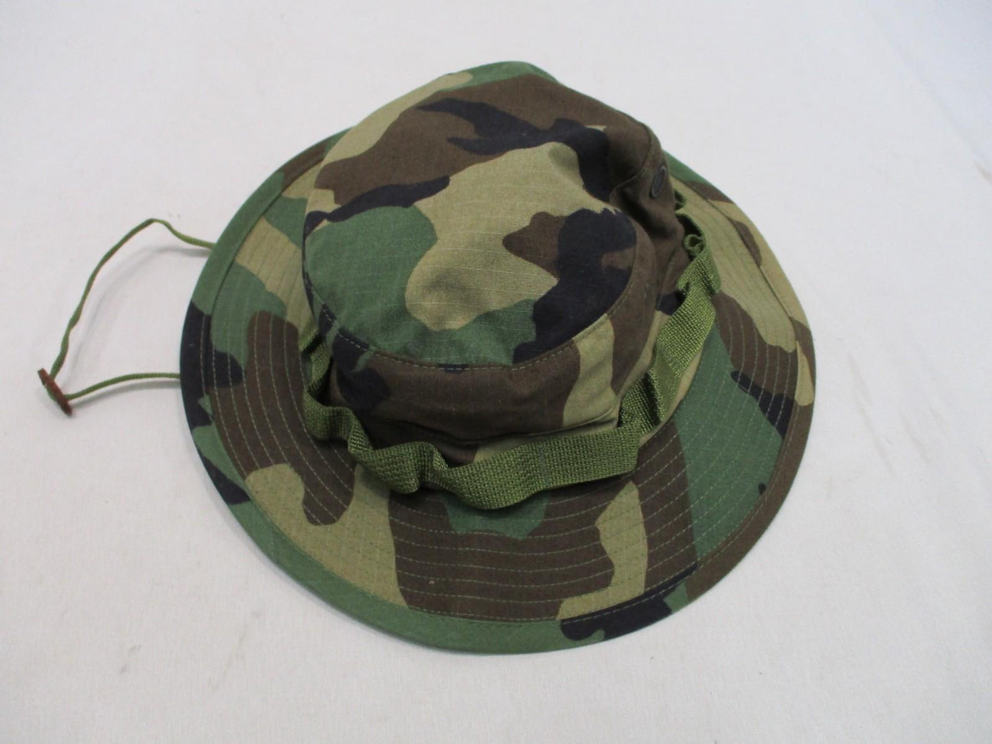 USGI WOODLAND BDY M81 CAMOUFLAGE BOONIE CAP FLOPPY CAP SIZE:7 SUN HOT WEATHER