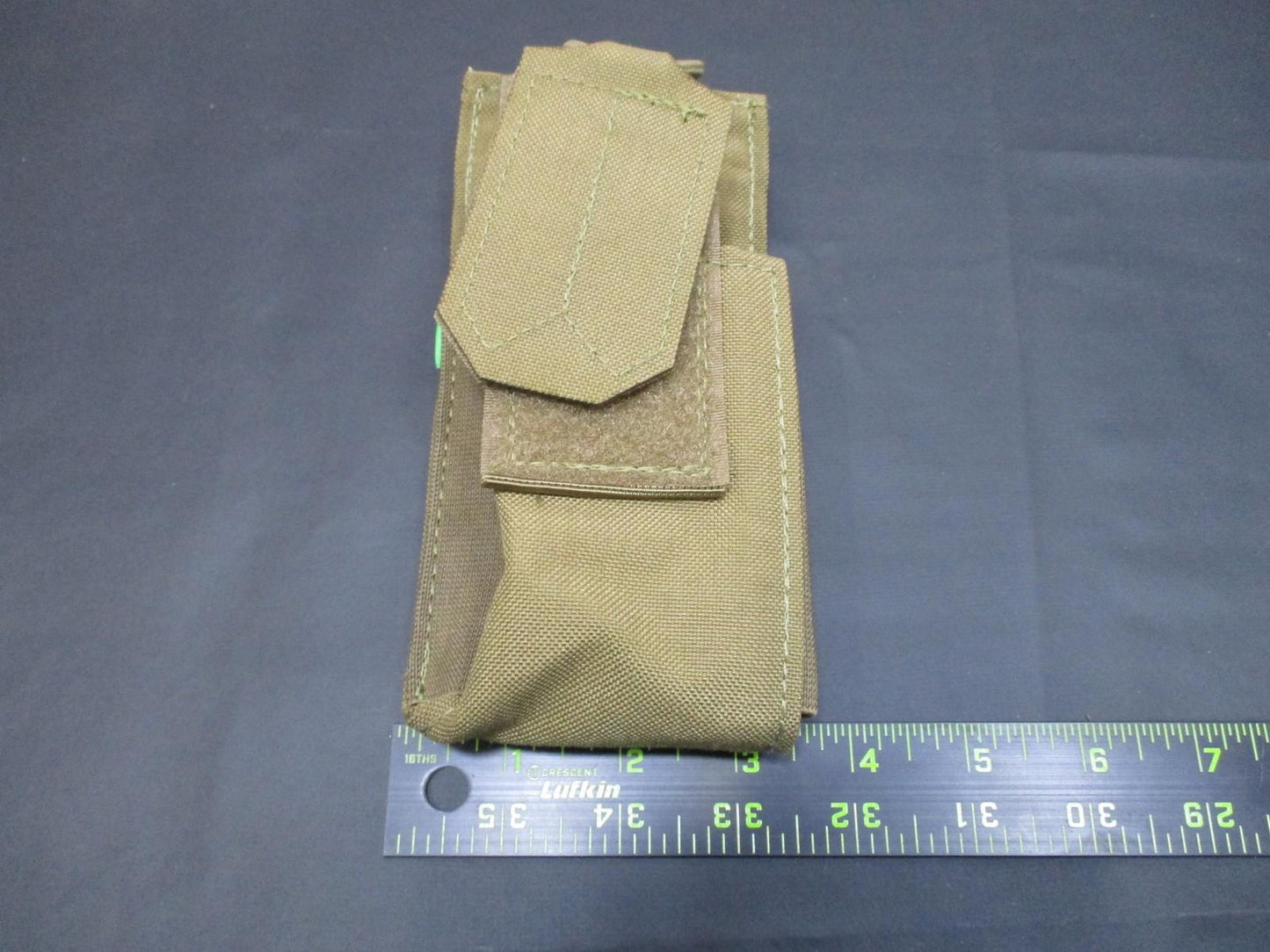 Condor ICOM Radio Pouch MOLLE Tan Tactical PALS Walkie Talkie Military Army