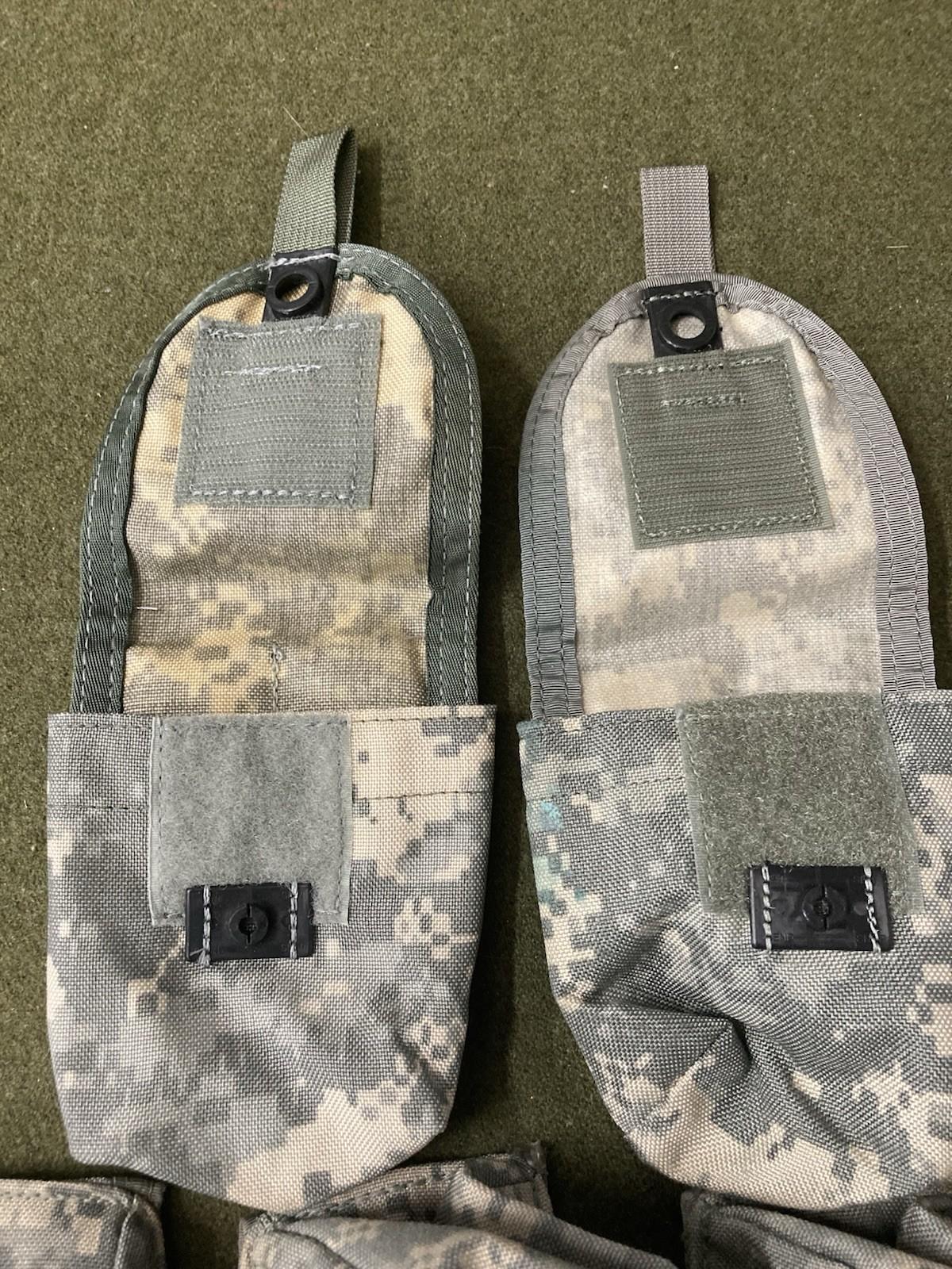 Tactical Tailor ACU MOLLE Pouch Lot – Mag, Frag, Radio, Dump, GP – USA Iraq War