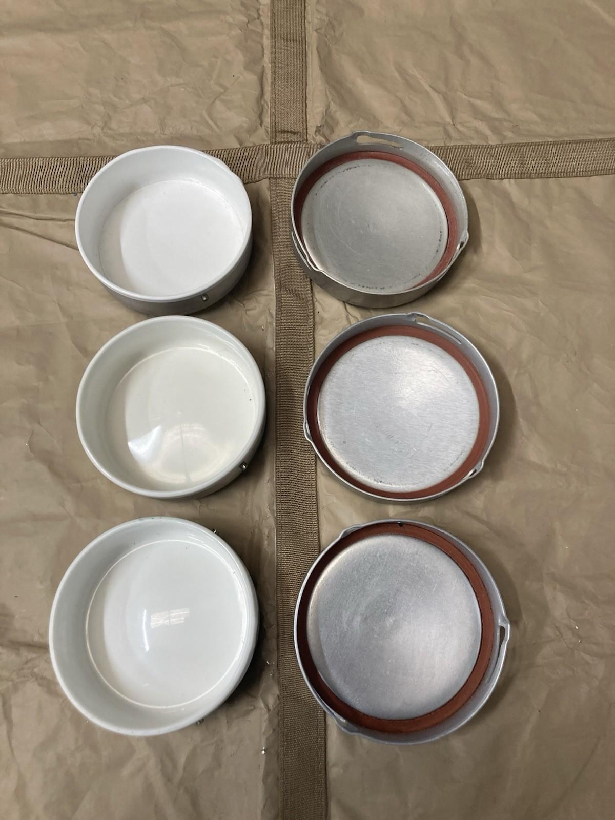 German Bundeswehr Mess Kit Insert Bowl & Lid – 1960/61 Dated – Individual - Centex Military Gear