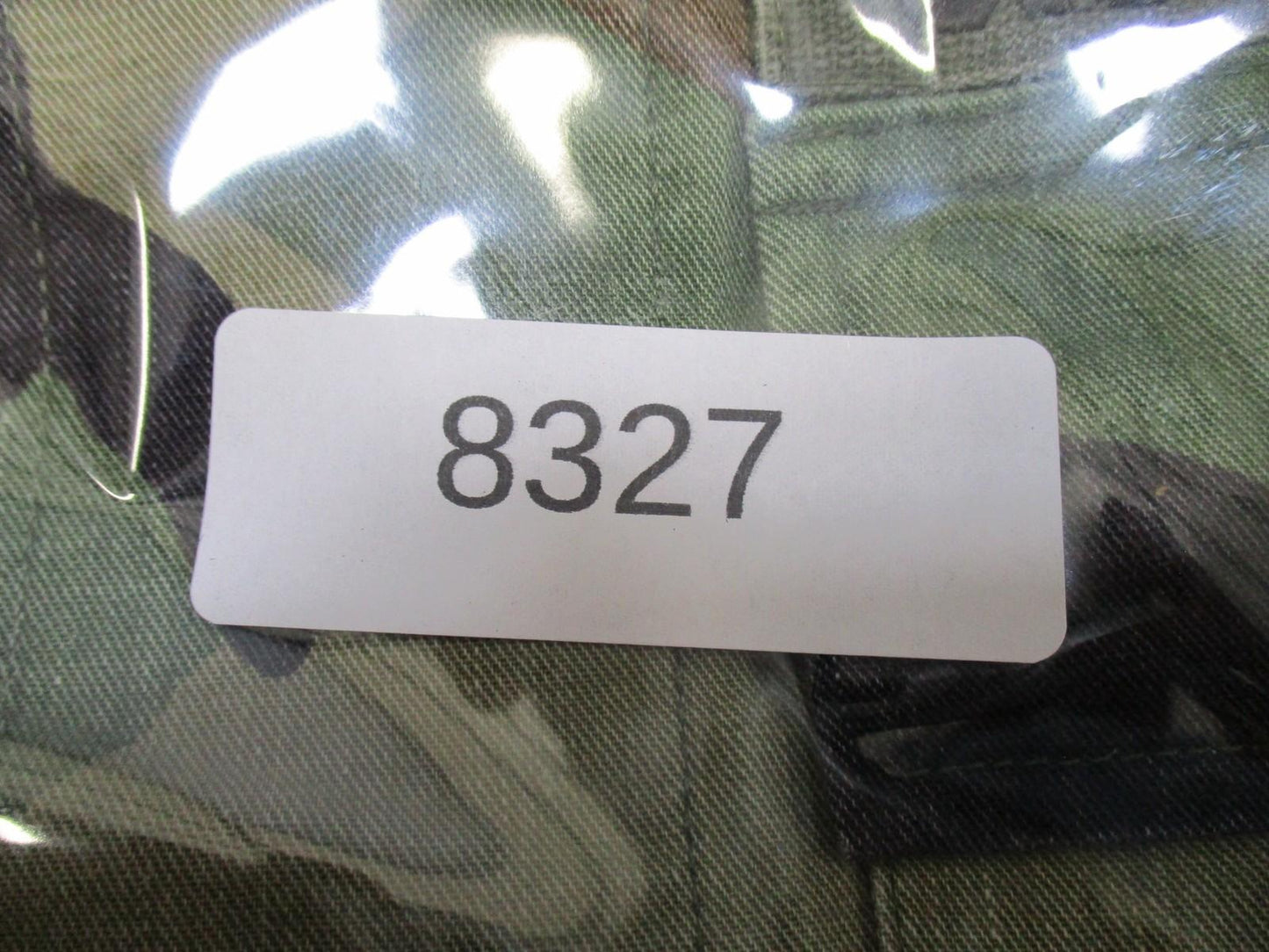 US Marines Woodland Camo Combat Coat Shirt Small Short 50/50 Cotton Nylon USMC