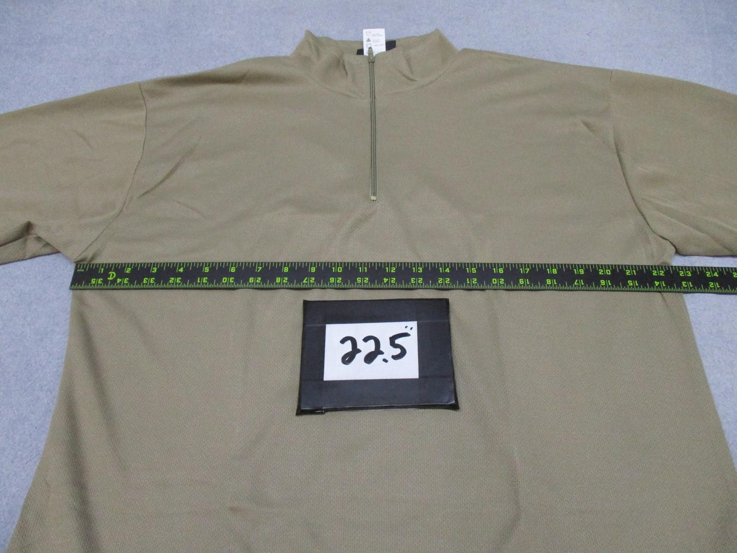Army Advantage Wear & Gear Mid-Weight Thermal Zip Top Men's 2XL Tan 499/Coyote - Centex Military Gear