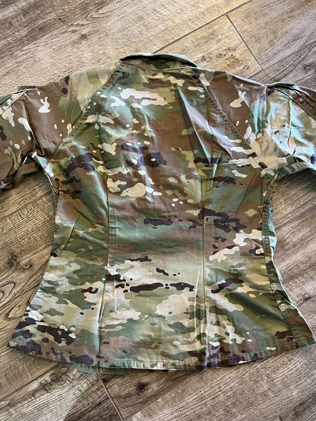 US Military Improved Hot Weather Combat Uniform Top Female Scorpion OCP 36-X S - Centex Military Gear