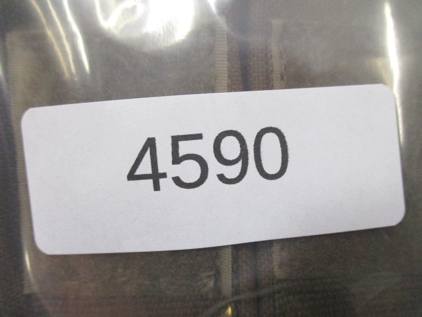 AWS Inc. double pistol magazine pouch by Centex Military Gear, MOLLE compatible, coyote color, used in very good condition.