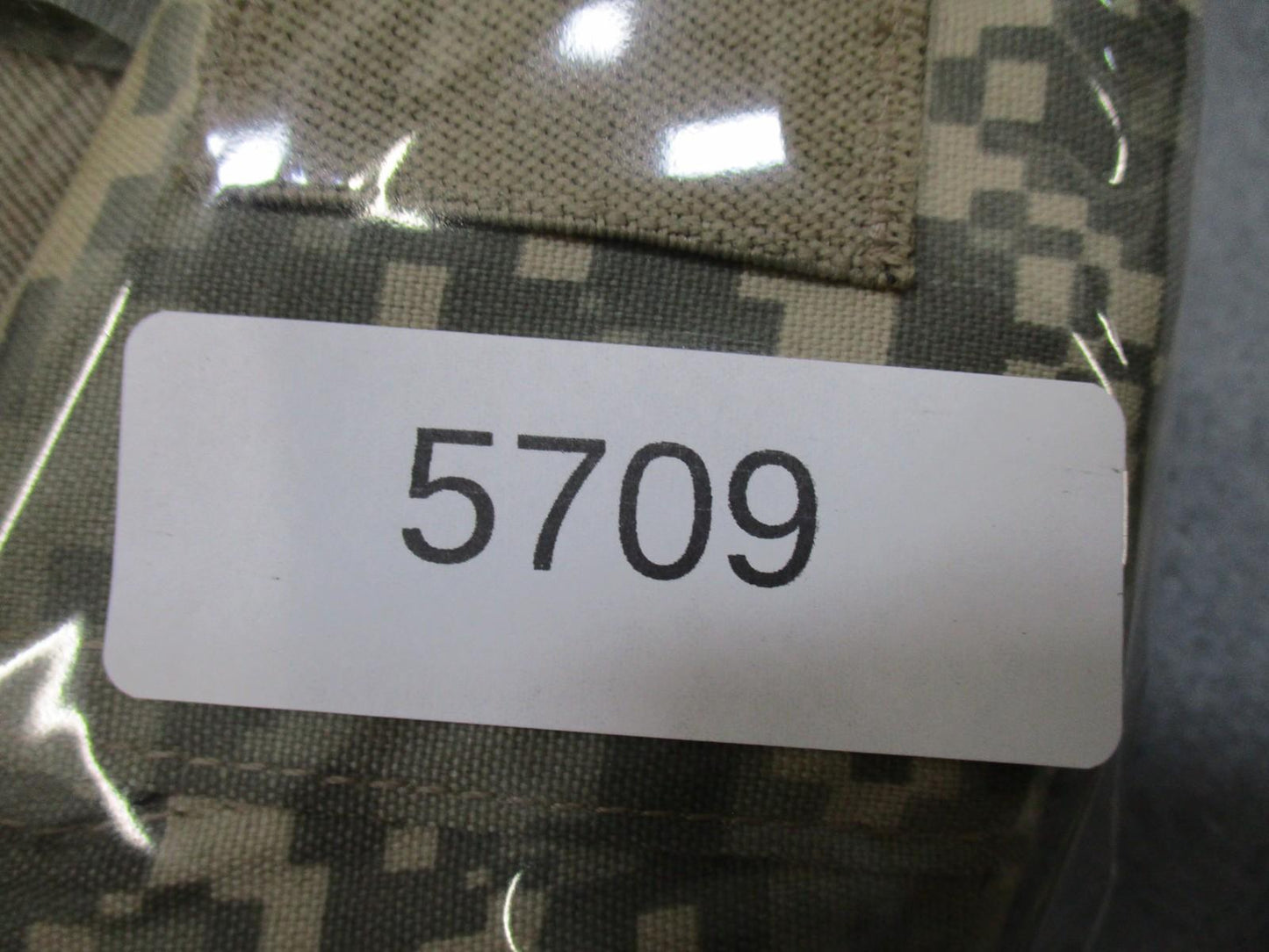 Crye Precision NAPE pads for ACH helmets with inserts in S/M and L/XL, USGI Army Digital camouflage, shown on a plain background.