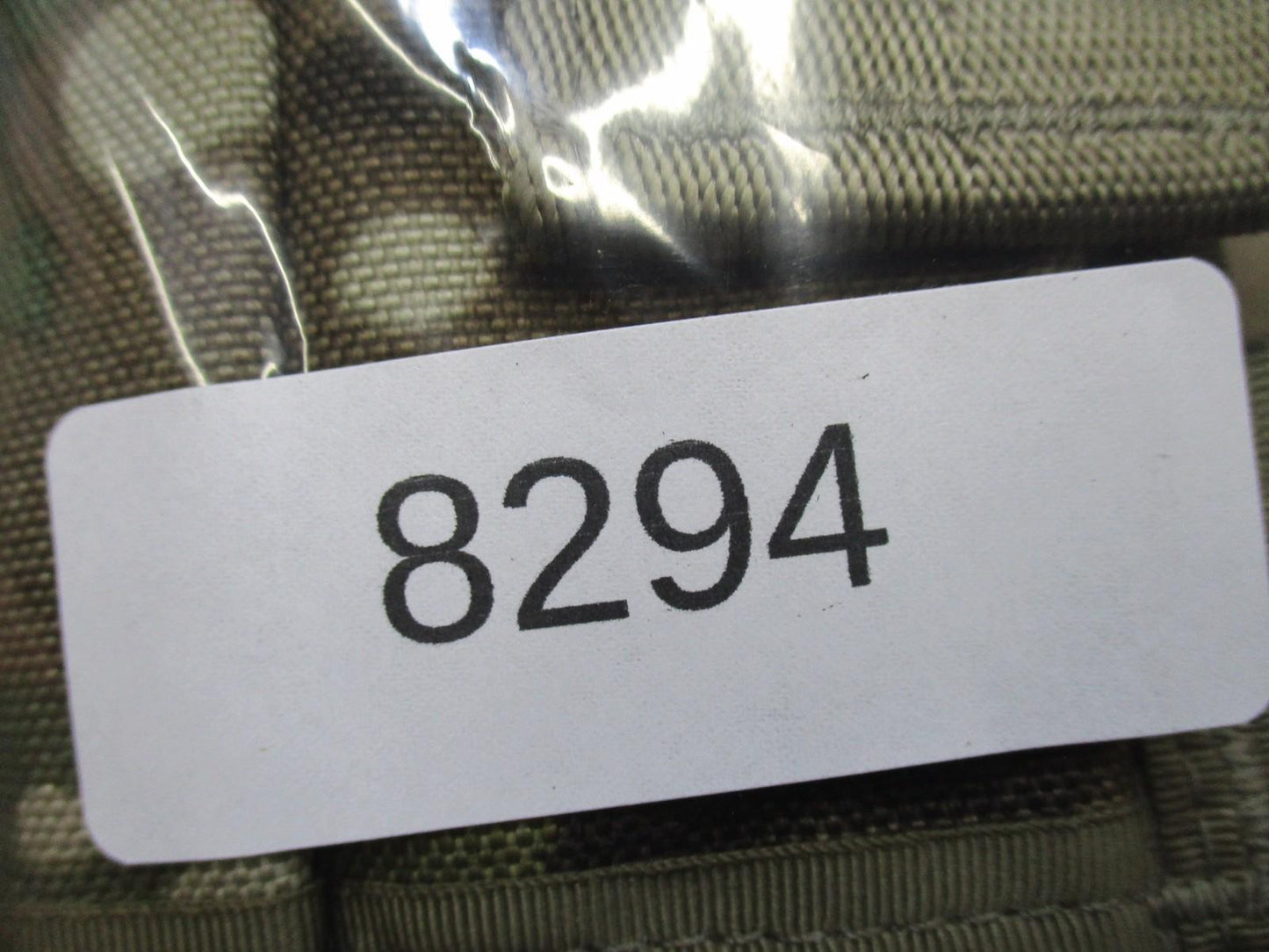 Double MultiCam MOLLE II 40mm Pyrotechnic Pouch from Centex Military Gear, showing tactical gear with secure MOLLE attachment straps.