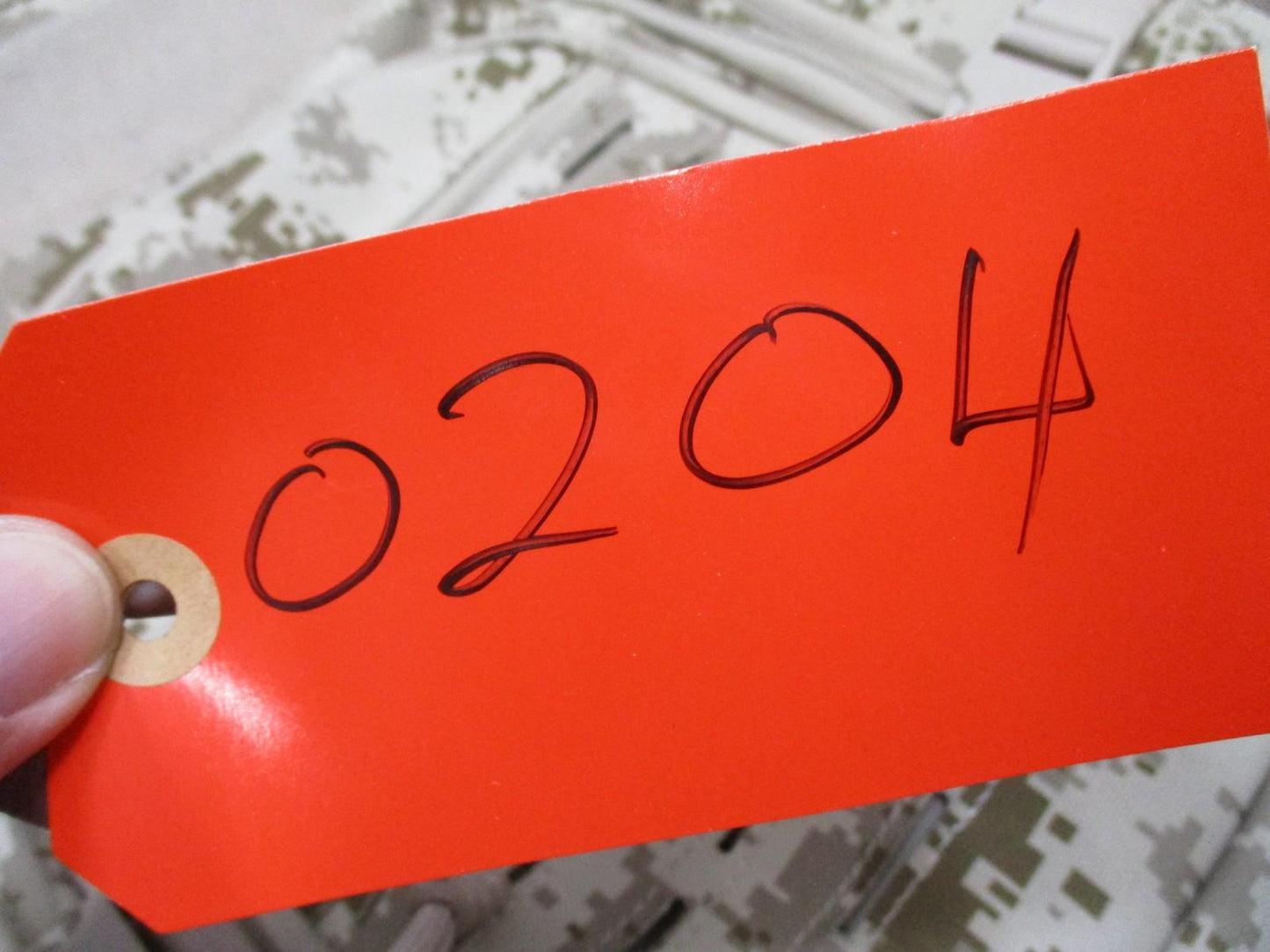 Highland Tactical Assault Backpack Desert Digital Camo MOLLE System Used