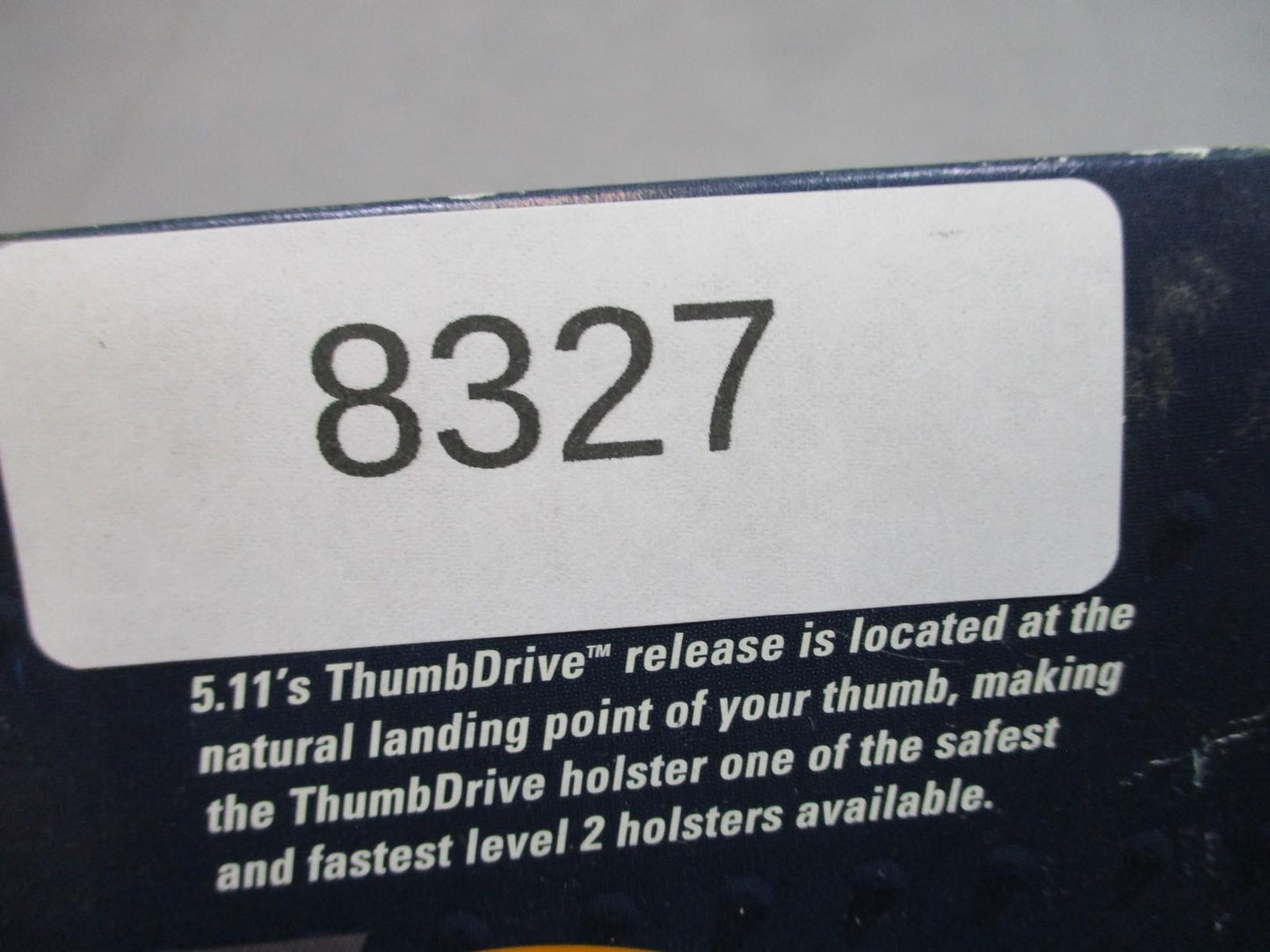5.11 Tactical ThumbDrive Level 2 Retention Holster M&P 4" Full Size RH