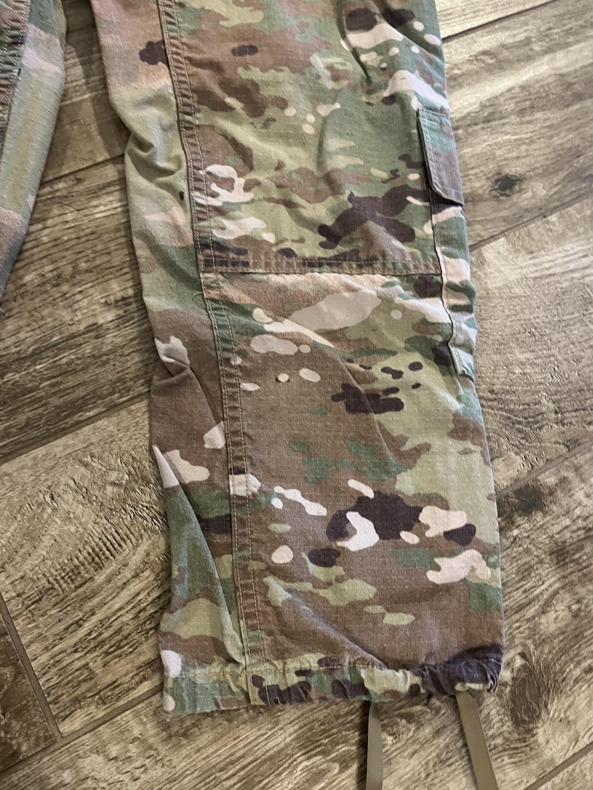 US Army Combat Uniform Flame Resistant Pants Womens 28 Regular OCP Scorpio Cargo