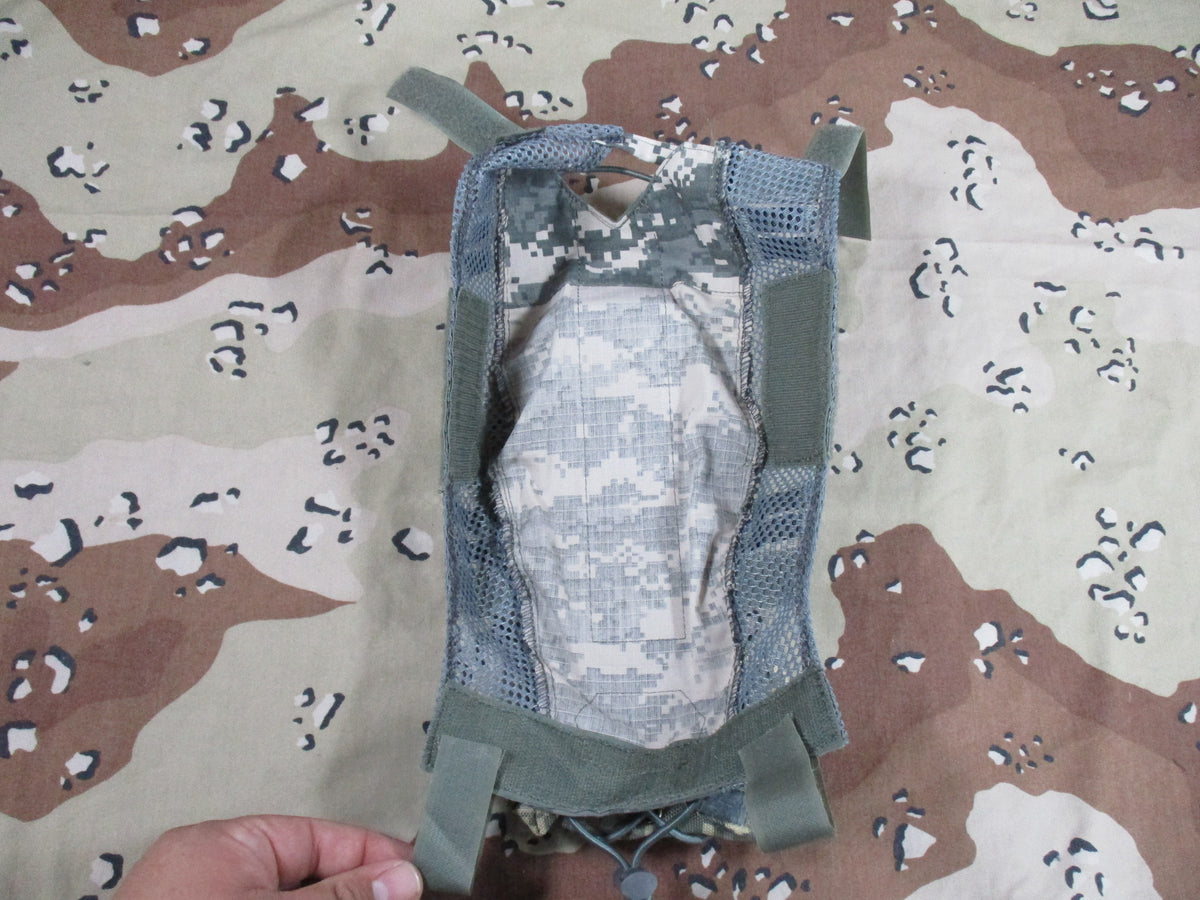 UCP ACU High Cut Tactical Helmet Cover Mesh Adjustable One Size Cover Only