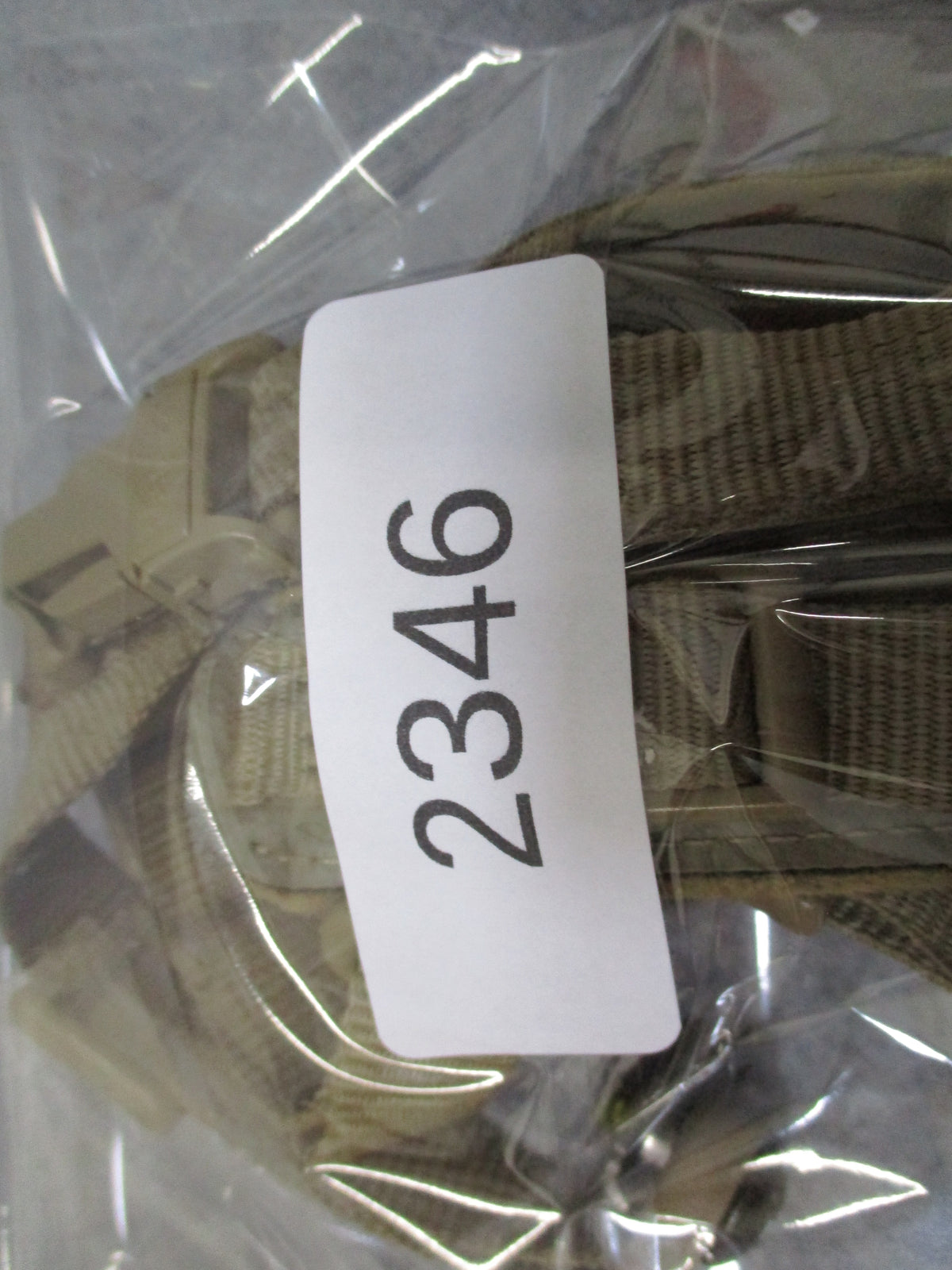 USGI ACH Improved H-Nape Helmet Chin Strap S-XL Tan Lions Services Retention