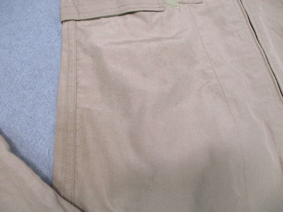 USGI CWU-27/P Flyers Coveralls Tan 38L FR Aramid Flight Suit 8415-01-452-5319