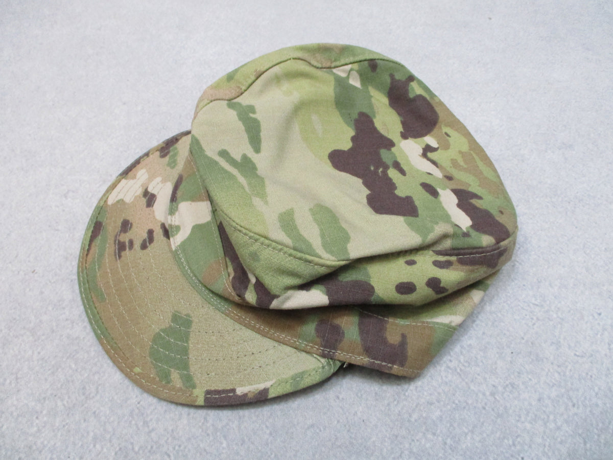 USGI SEKRI Scorpion OCP Patrol Cap 7 1/4 Military Camo Hat Map Pocket