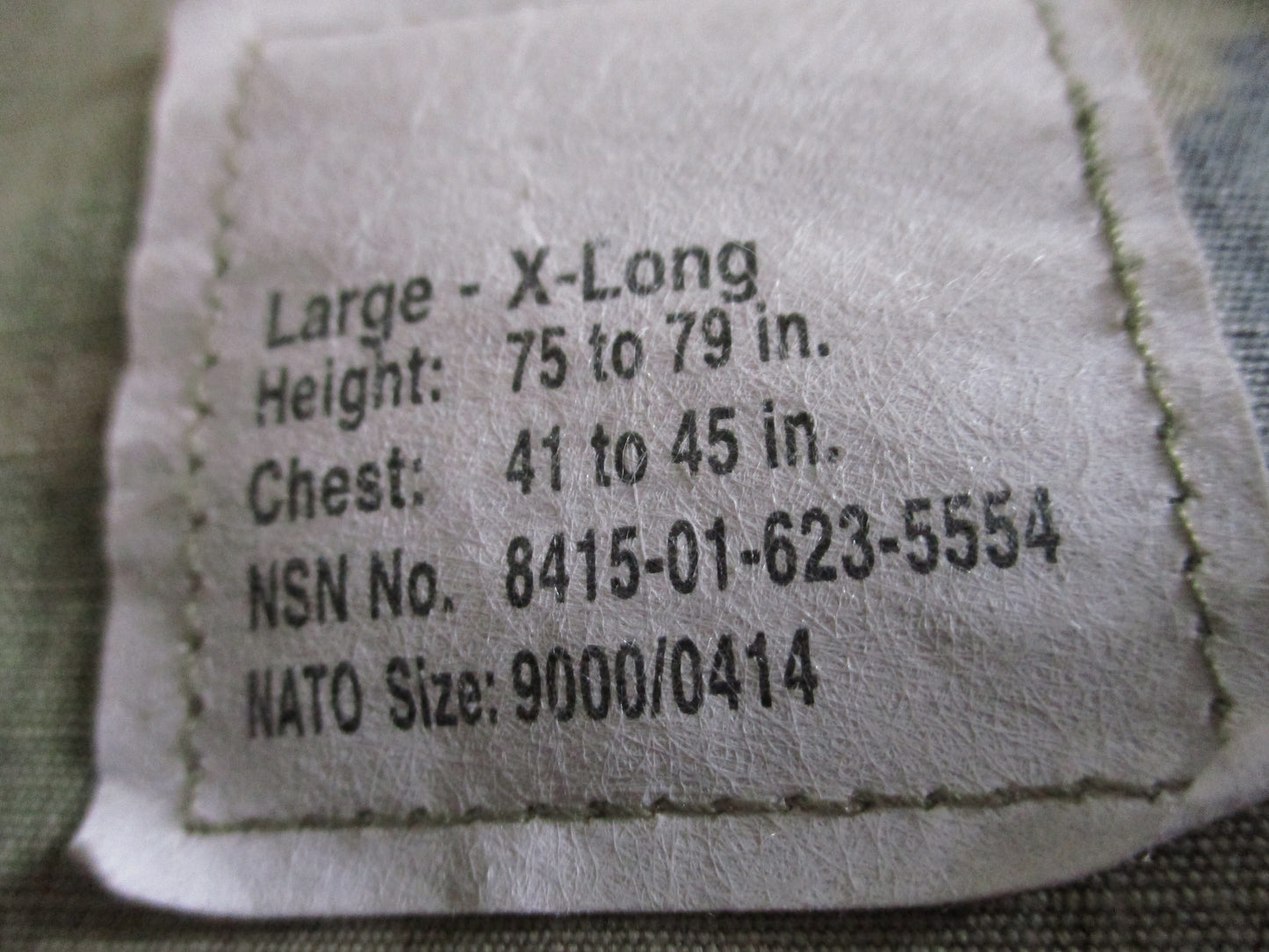 USGI OCP Scorpion ACU Combat Coat Shirt Blouse 50/50 Nylon Cotton Army USAF