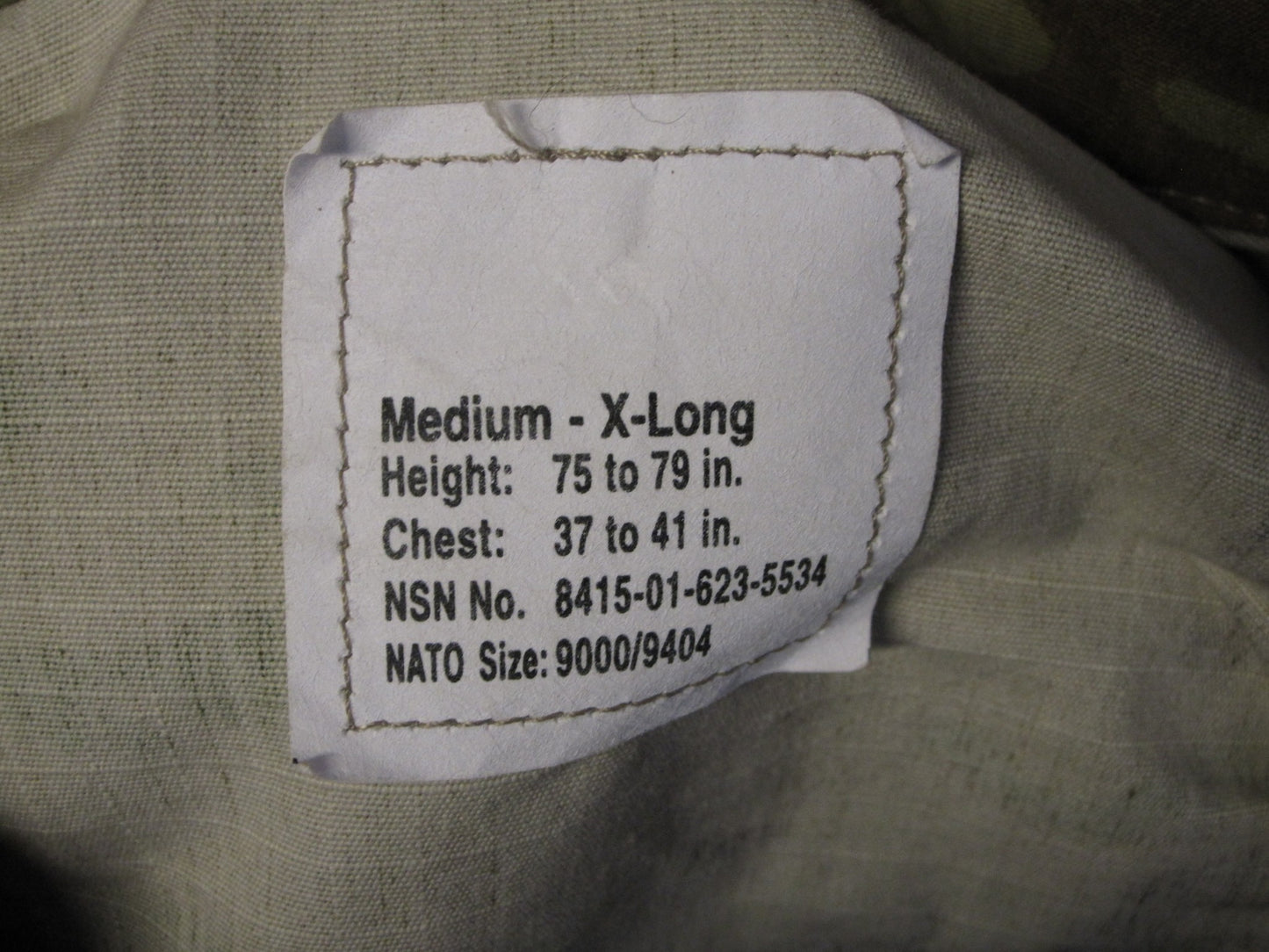 USED ARMY OCP SCORPION W2 MULTICAM TOP UNIFORM COAT NORMAL MATERIAL ACU JACKET1 - Centex Military Gear