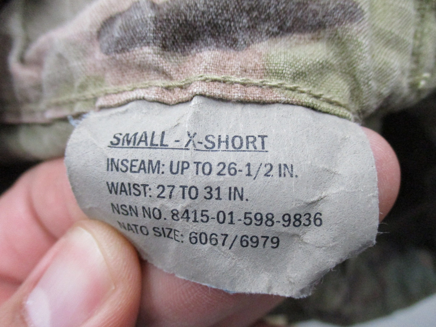 ORIGINAL OEF ARMY MULTICAM OCP COMBAT UNIFORM FR WORK PANTS CARGO TROUSER BOTTOM - Centex Military Gear