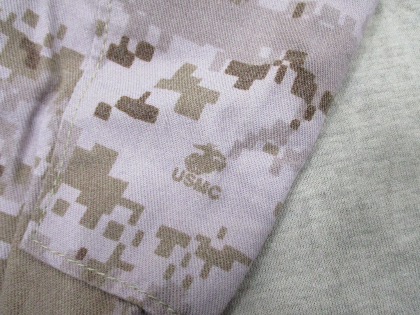 USMC Issue Desert MARPAT FR Combat Shirt by Centex Military Gear, medium/regular size, featuring desert camouflage fabric.