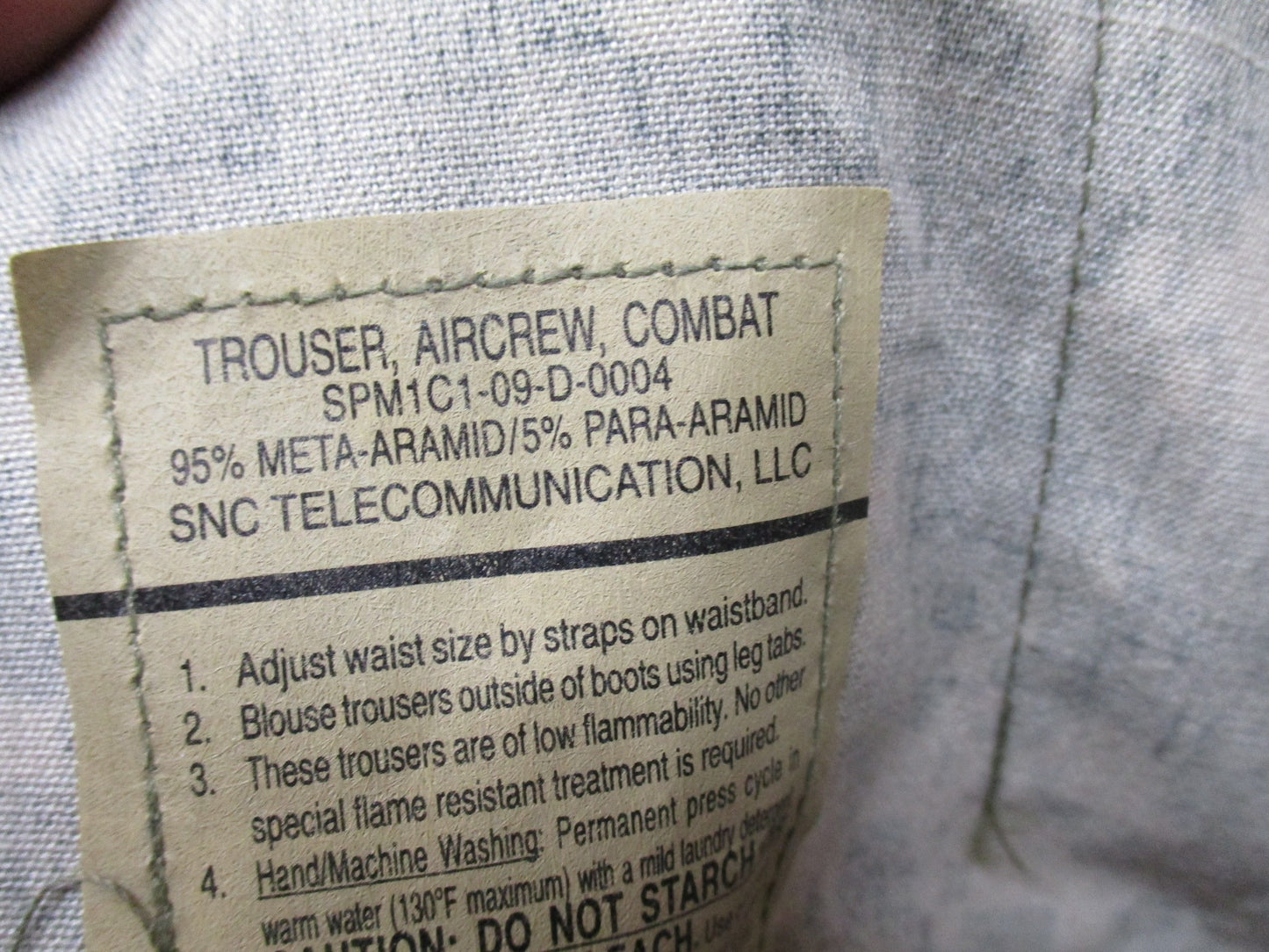 Army ACU digital aircrew trousers by Centex Military Gear, small/short UCP aviation fueler pants with cargo pockets.