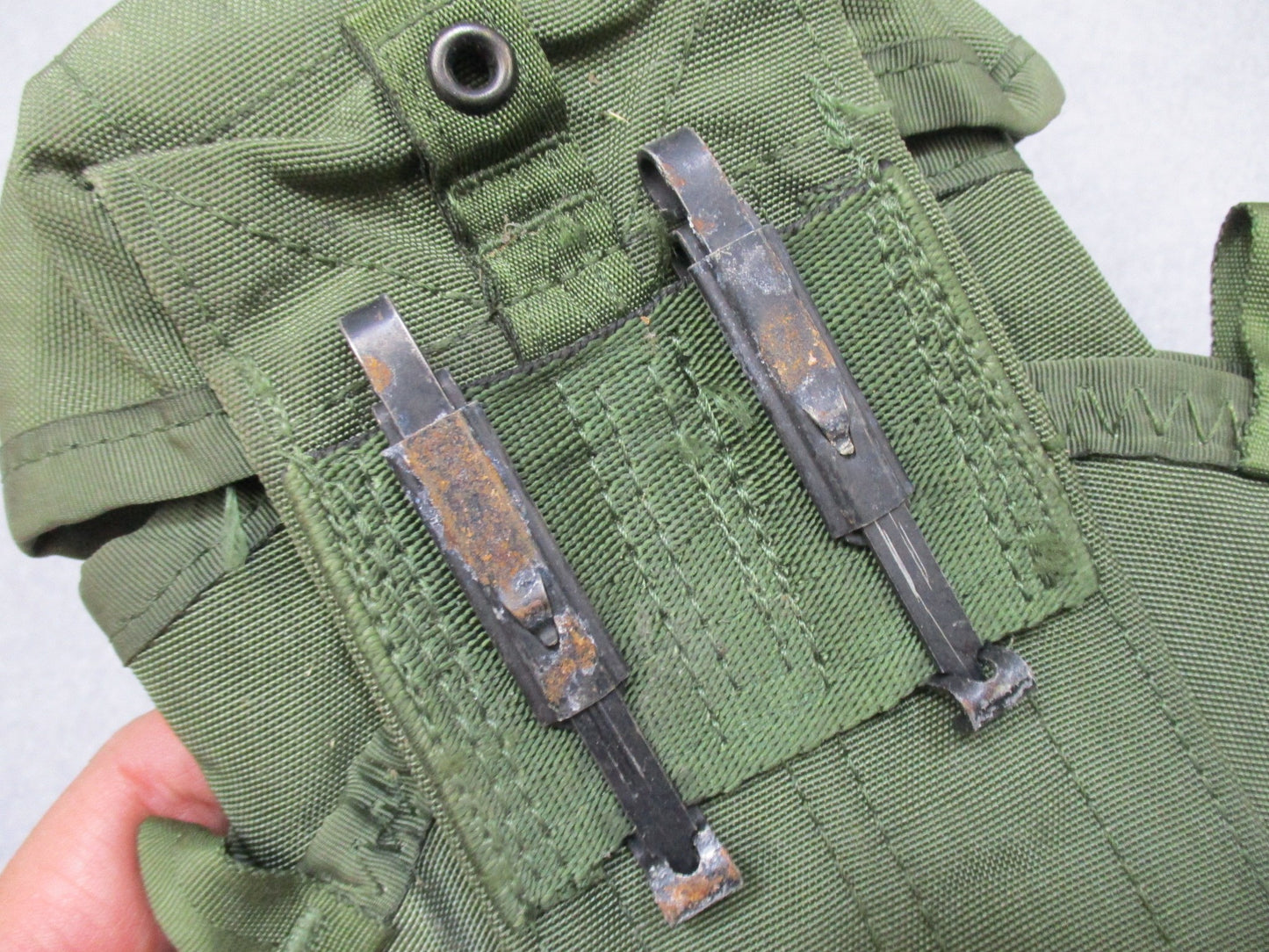 USGI ALICE LC-1 30 Round Magazine Pouch Set 2 OD Green 8465-00-001-6482 5.56/223 - Centex Military Gear