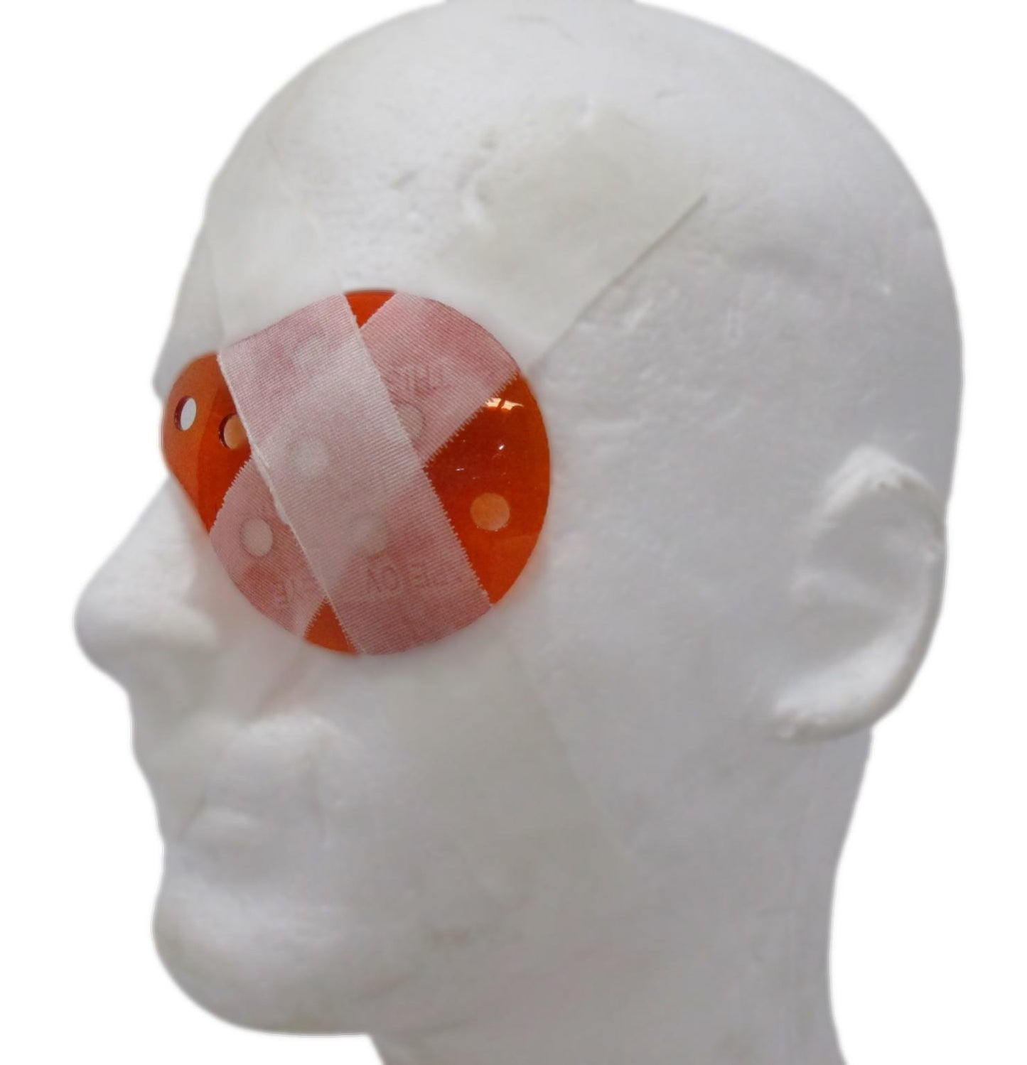 MILITARY SURPLUS LOT OF (10) POLYCARBONATE EYE SHIELD (PES) POLY CARB IFAK PATCH