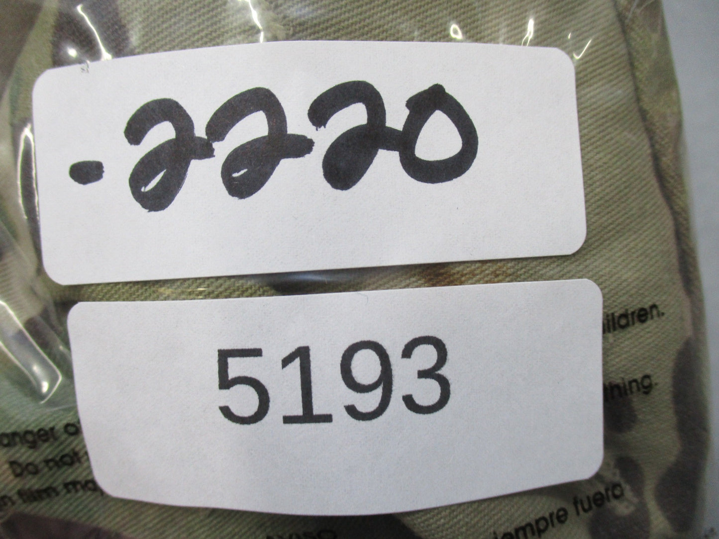 USED ARMY OCP MULTICAM HELMET COVER ACH ADVANCED COMBAT HELMET LARGE/X-LARGE - Centex Military Gear