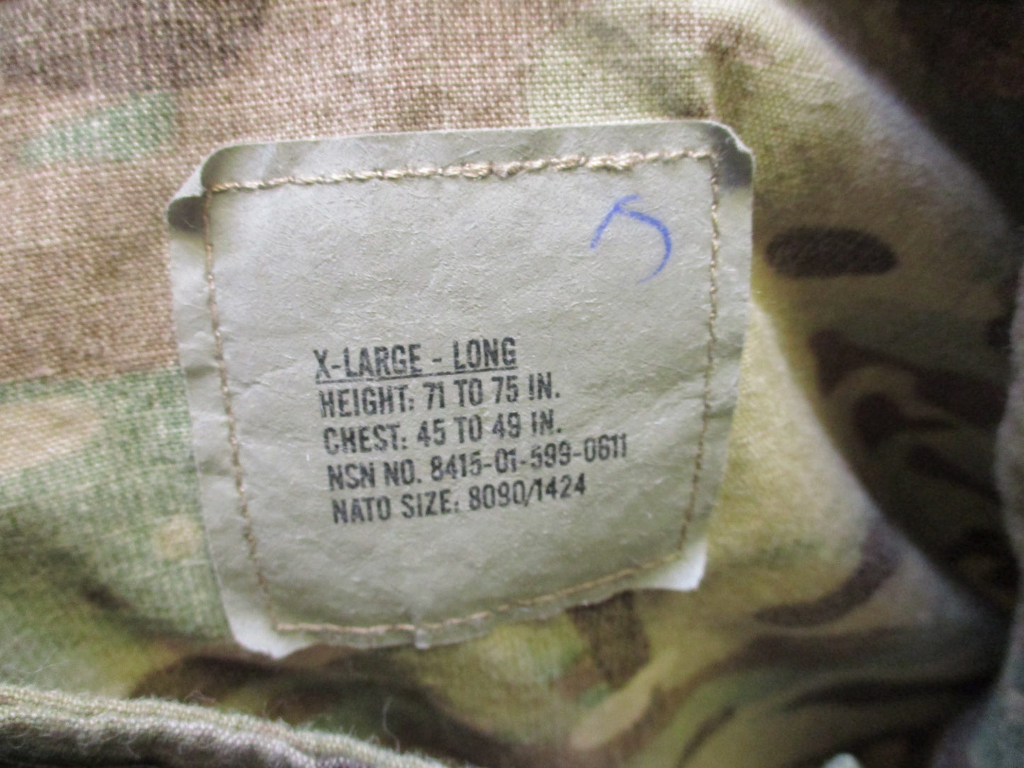 USGI ORIGINAL MULTICAM US ARMY GEN1 OCP COMBAT UNIFORM TOP FRACU SHIRT OCP COAT - Centex Military Gear