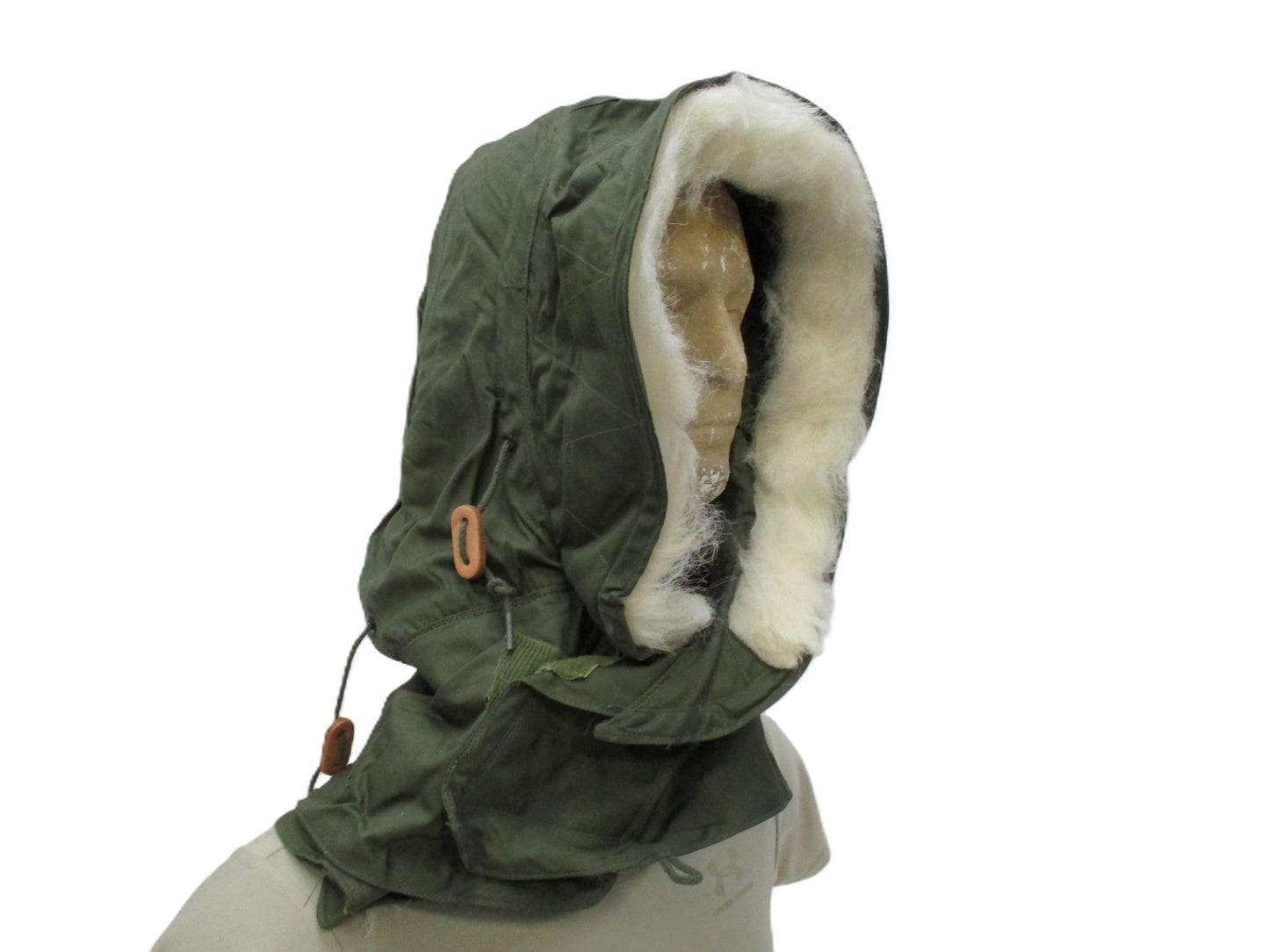 US Military Extreme Cold Weather Hood Synthetic Fur Ruff M-65 M-51 Parka OG-107 - Centex Military Gear