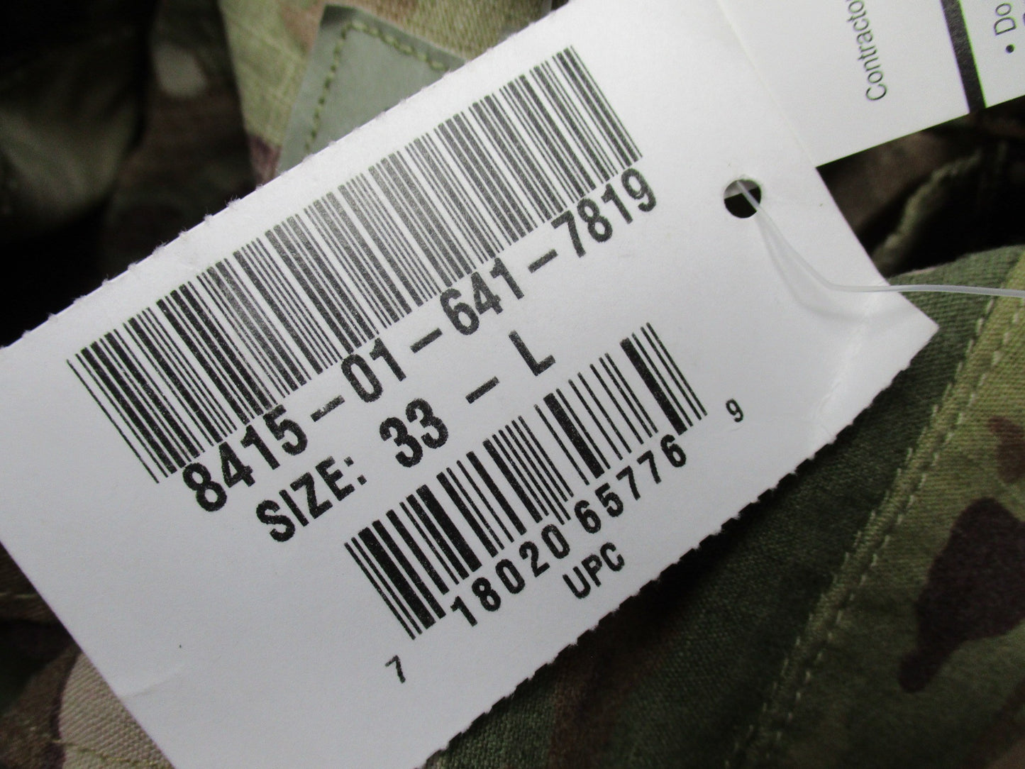 CURRENT US ARMY FEMALE COMBAT UNIFORM TOP 33-LONG FLAME RESISTANT FRACUs OCP
