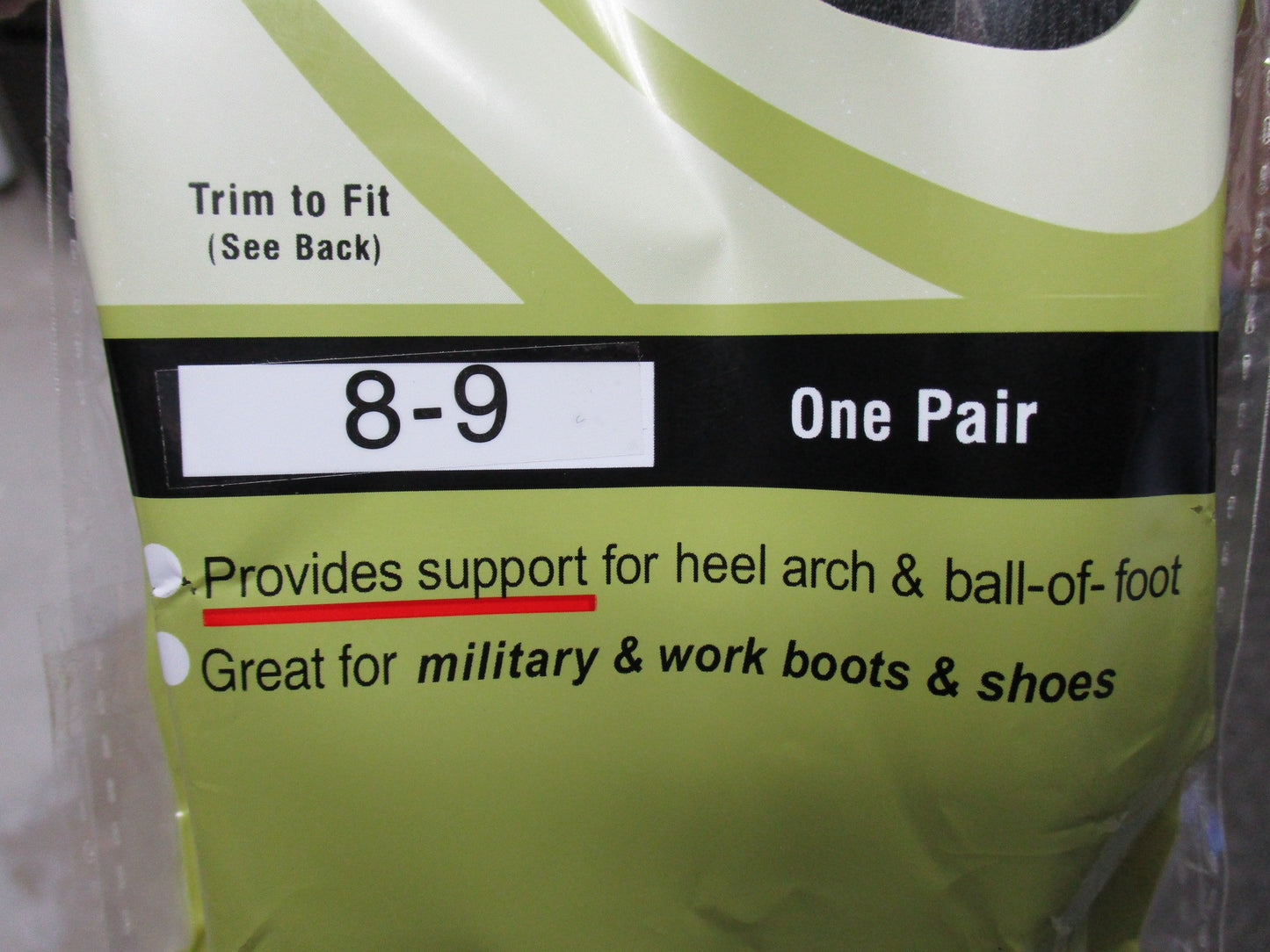 MILITARY WORK BOOTS INOLES COMBAT BOOT SHOE INSERT SOFT PADDING CUSHION SUPPORT - Centex Military Gear