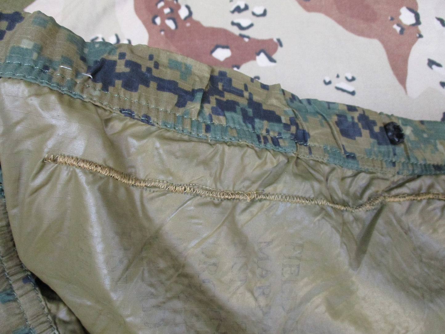 USMC Reversible Field Tarp MARPAT Coyote Brown Military Surplus Camping Gear