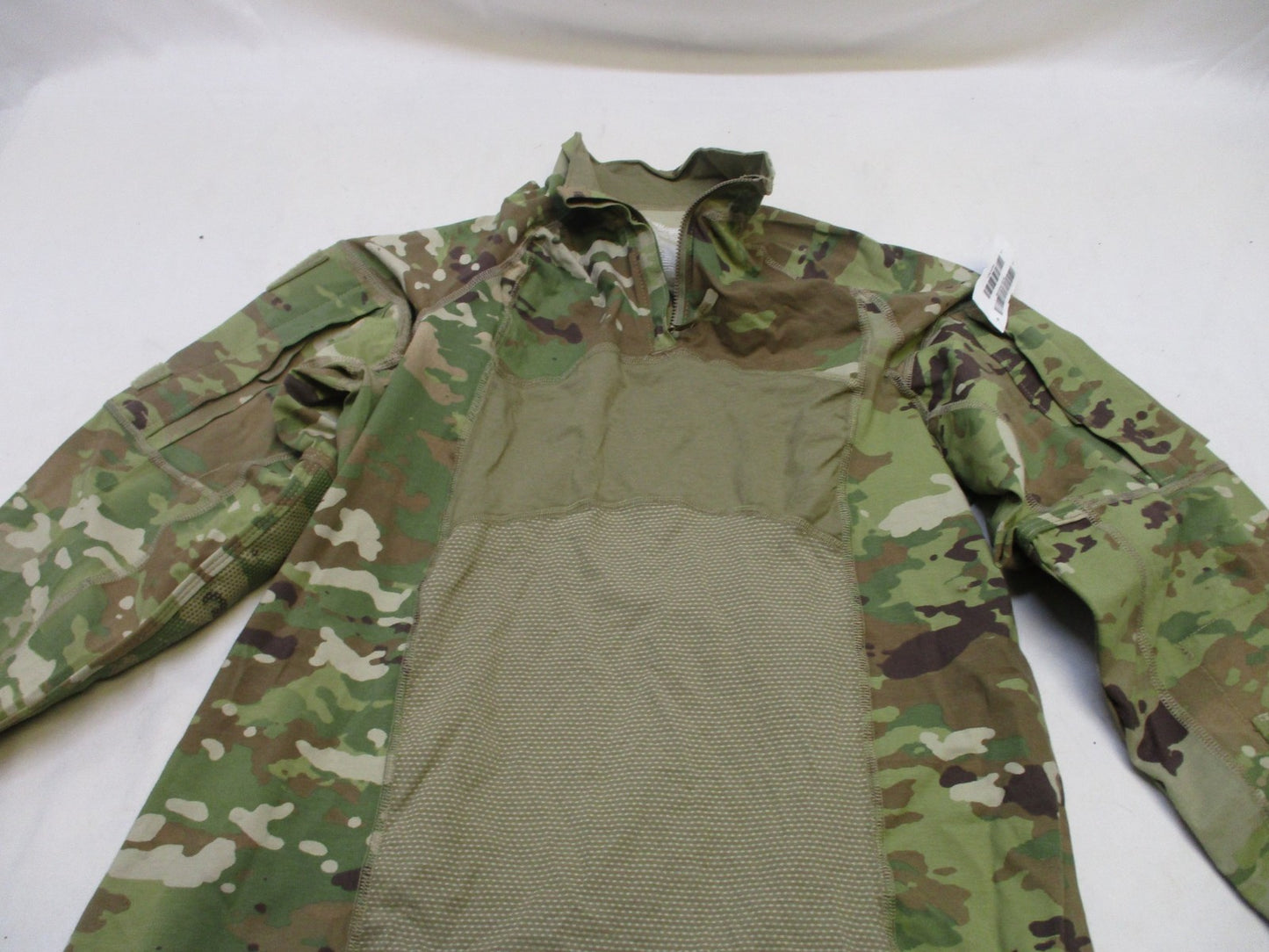 NEW ARMY OCP MULTICAM COMBAT SHIRT TYPE II X-LARGE 1/4 ZIP TOP FLAME RESISTANT