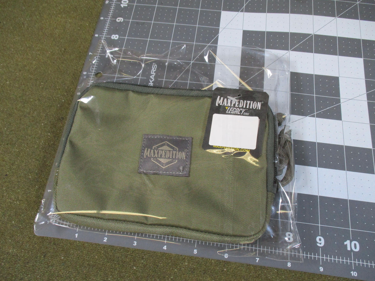 Maxpedition Legacy Hook & Loop Organizer Pouch Khaki 7x5 Tactical Insert NOS