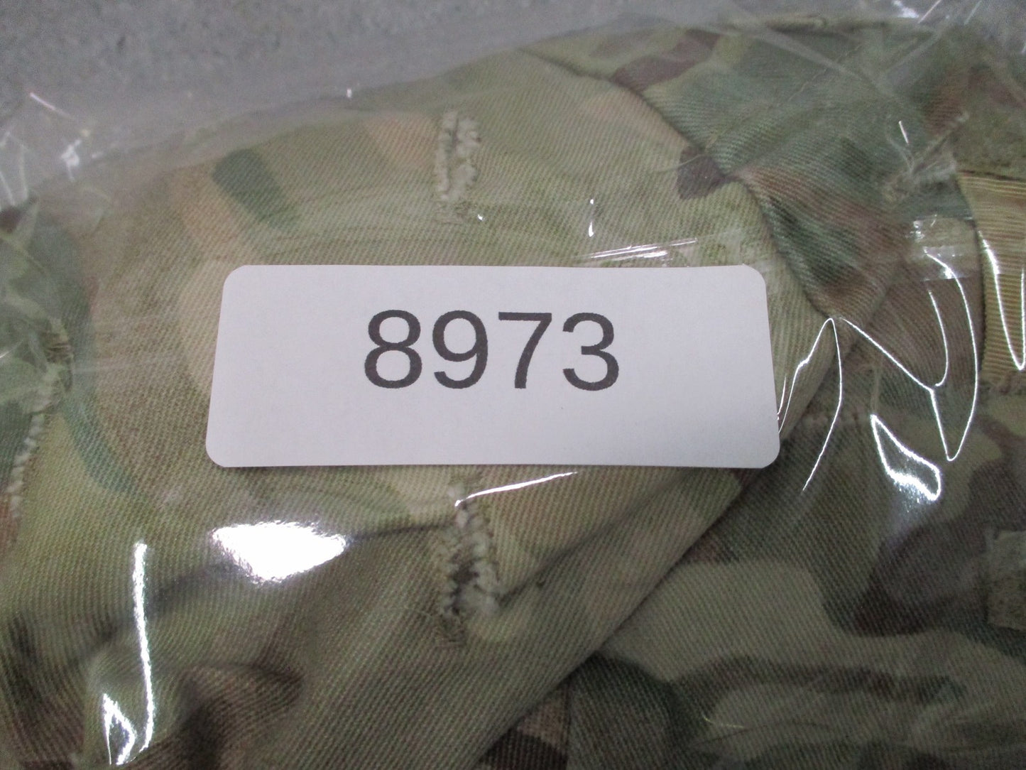 ACH Helmet Cover Used Worn Military Surplus IR Tabs OCP L-XL 8415-01-580-0038