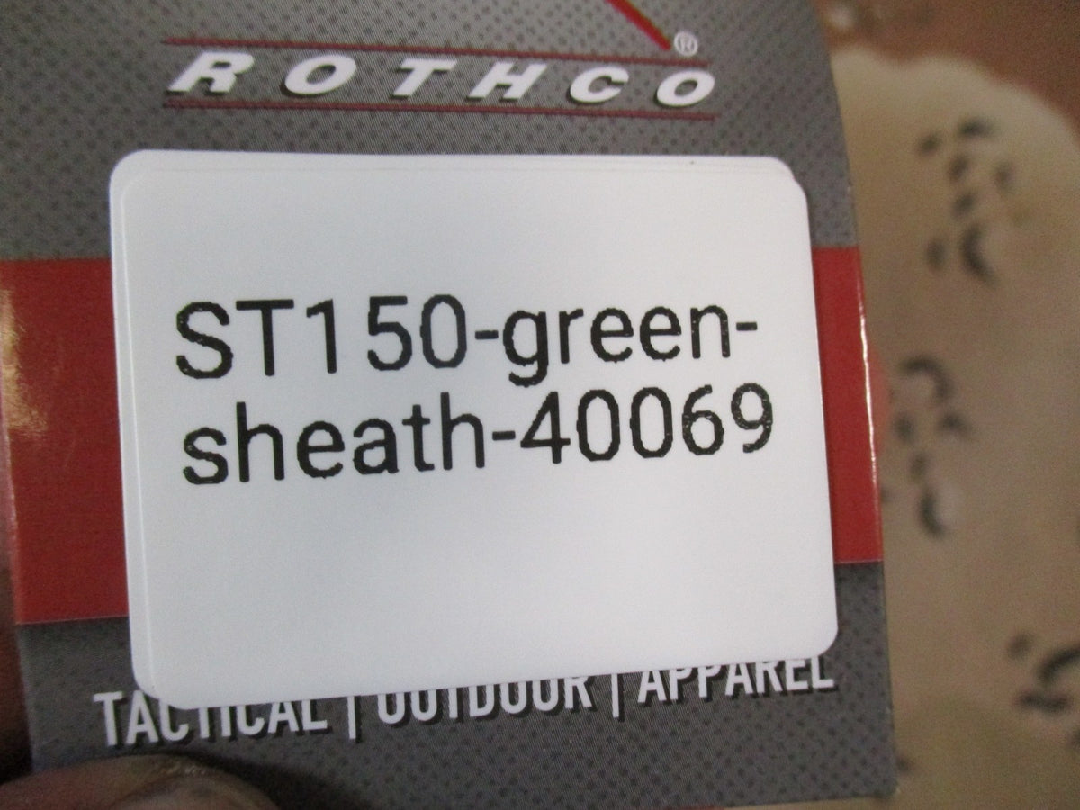 Rothco Tactical Knife Sheath 7 inch MOLLE Compatible Olive Drab 40069 New