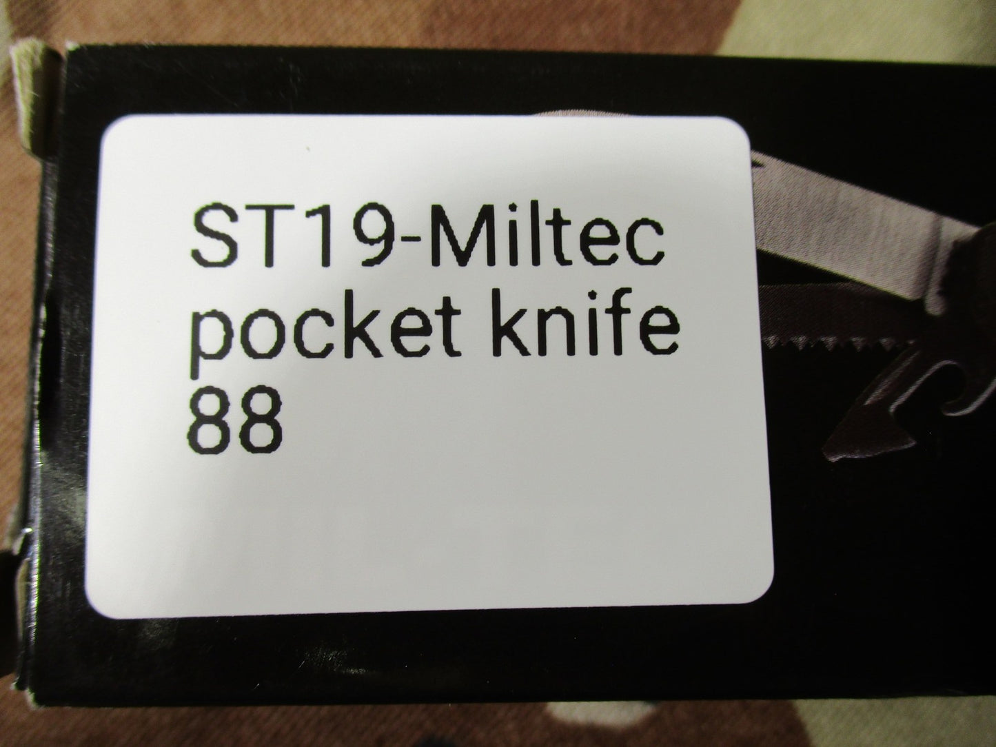 Mil-Tec BW Pocket Knife Mod. 2000 Multi-Tool Camping Hiking Survival Knife