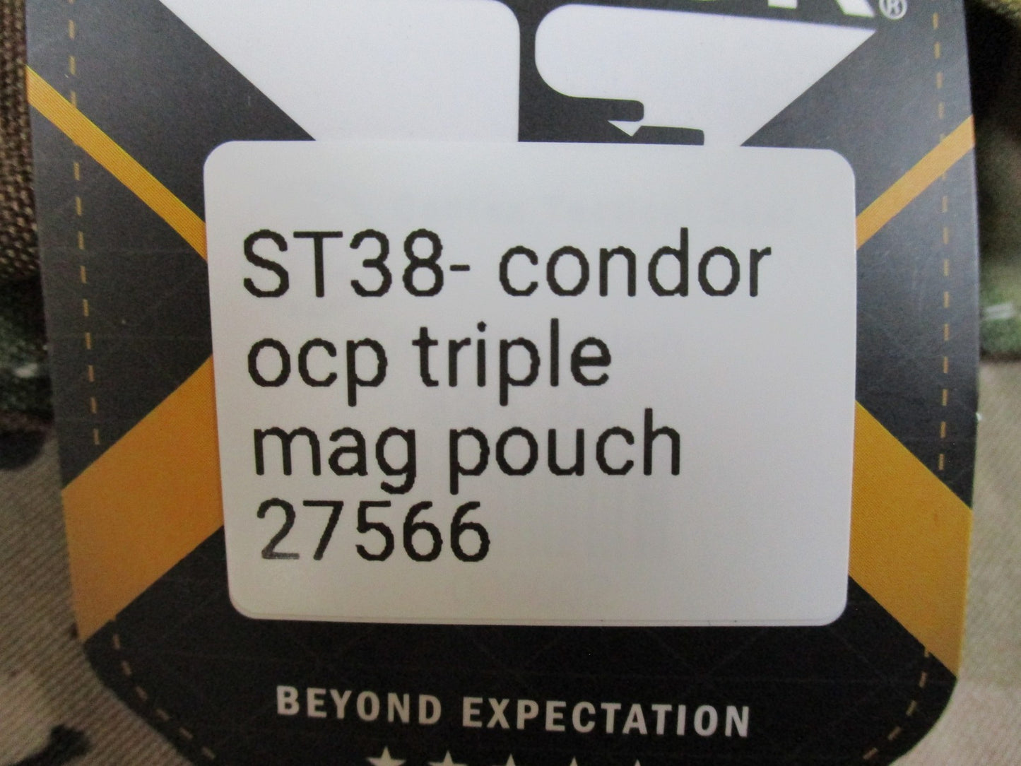 Condor Triple Mag Pouch Scorpion Camo MOLLE Compatible Tactical Gear New