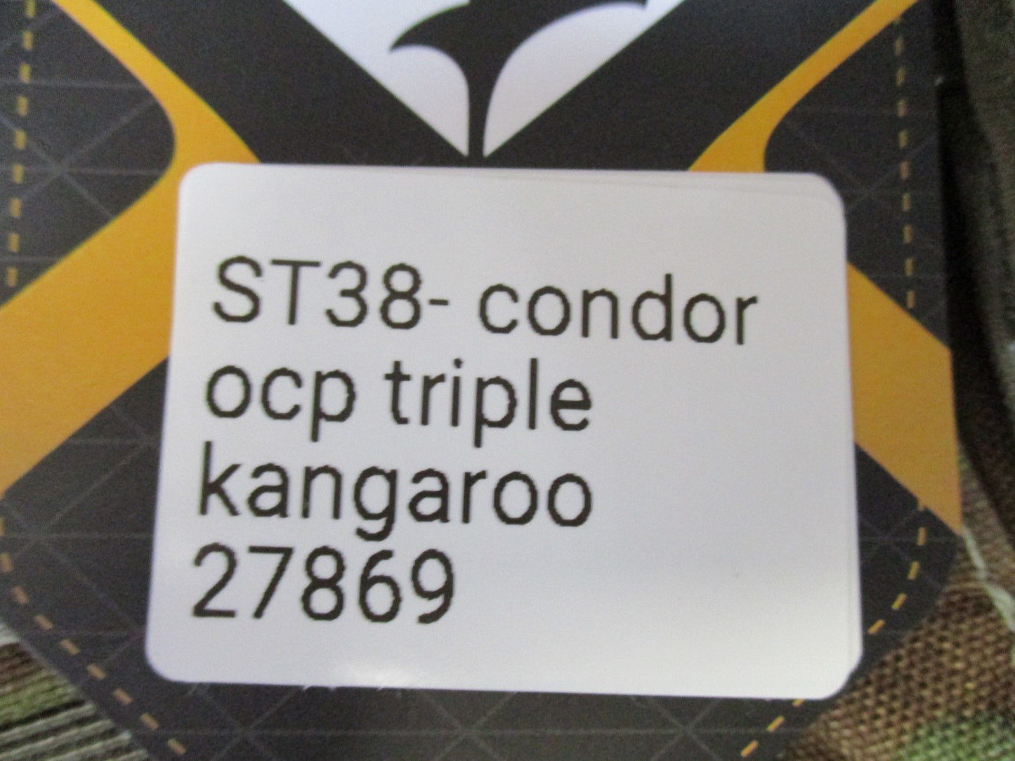 Condor Gen2 Triple Kangaroo Mag Pouch Scorpion Tactical MOLLE Magazine Carrier