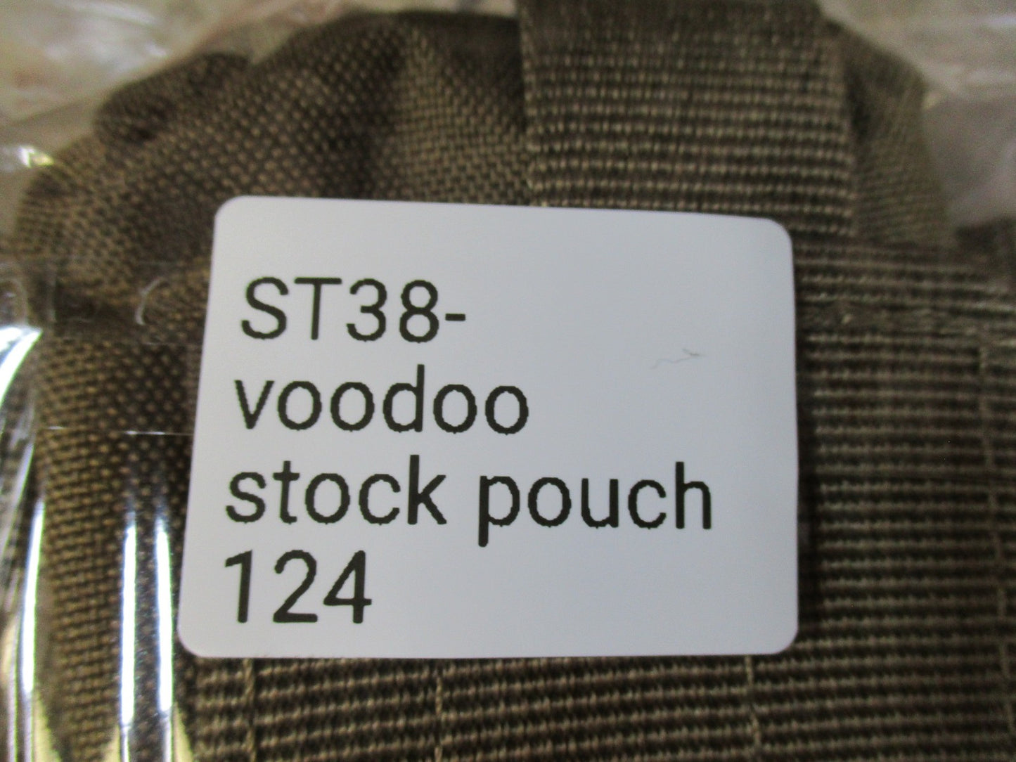 2x Voodoo Tactical Buttstock Mag Pouch 5.56 .223 Adjustable Coyote Tan New