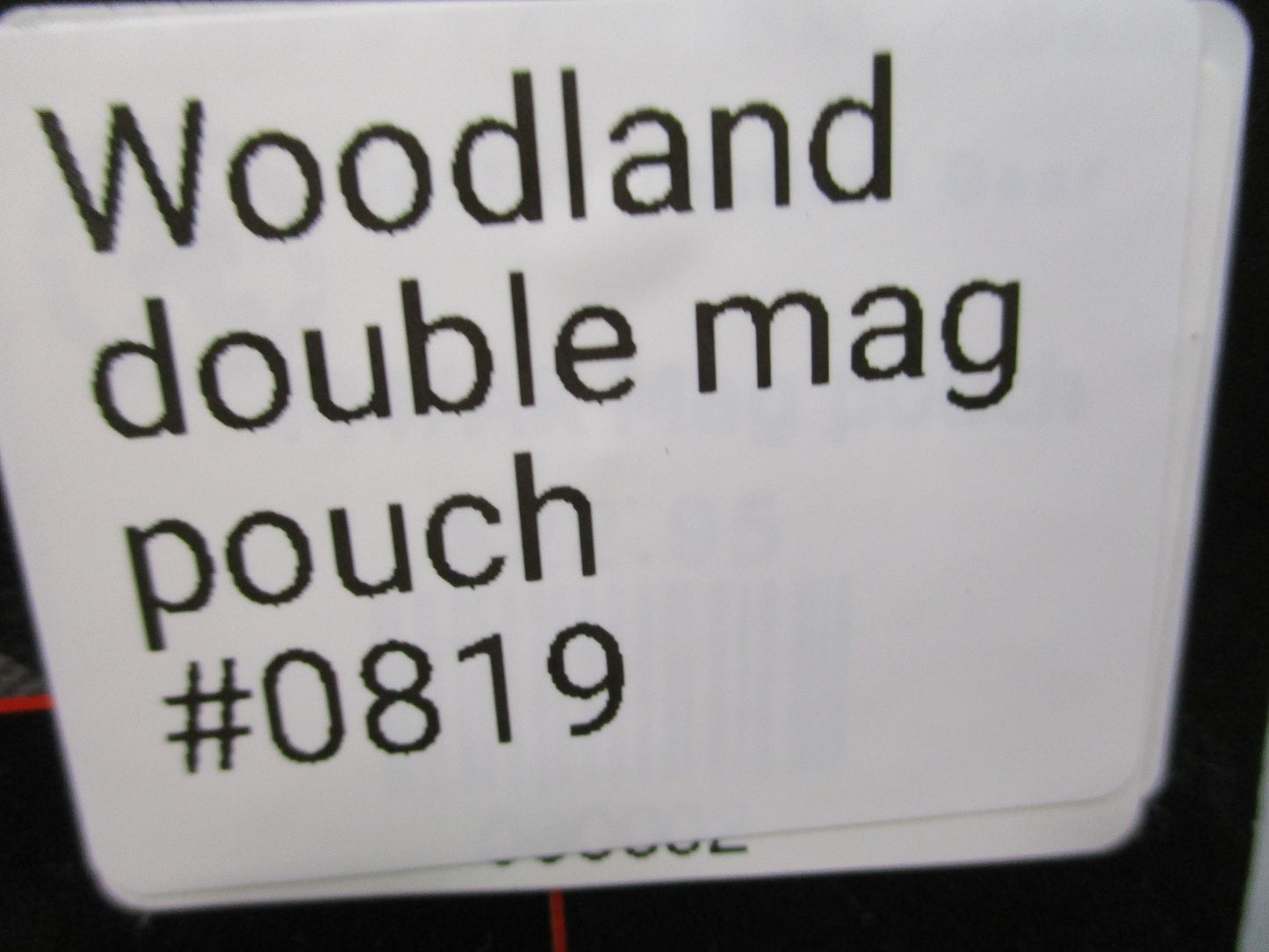 VooDoo Tactical Woodland Camo Double Magazine Pouch MOLLE Gear 5.56/7.62 M81