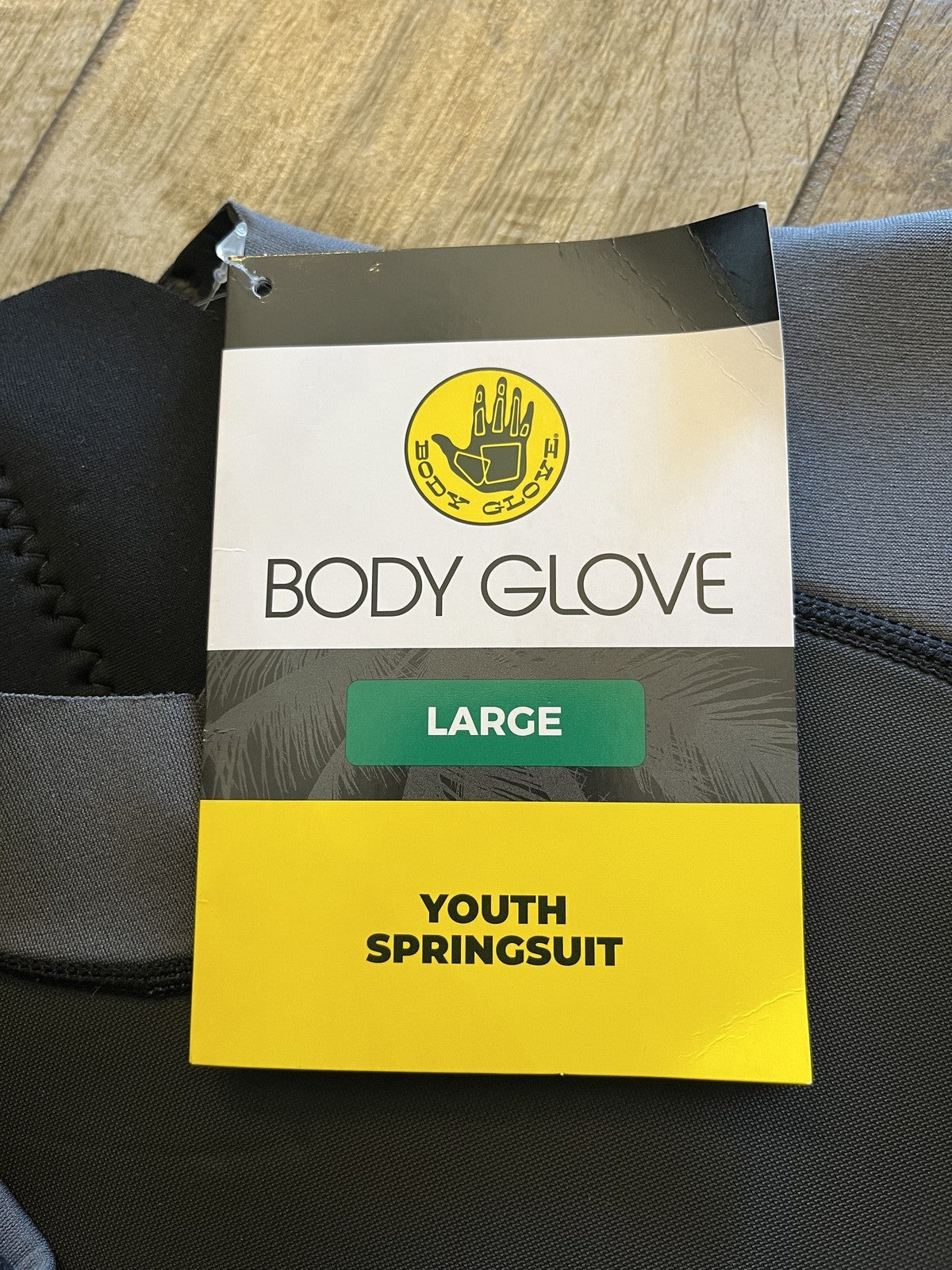 New Body Glove Youth Springsuit Size Large Shorty Wetsuit Neoprene Watersports