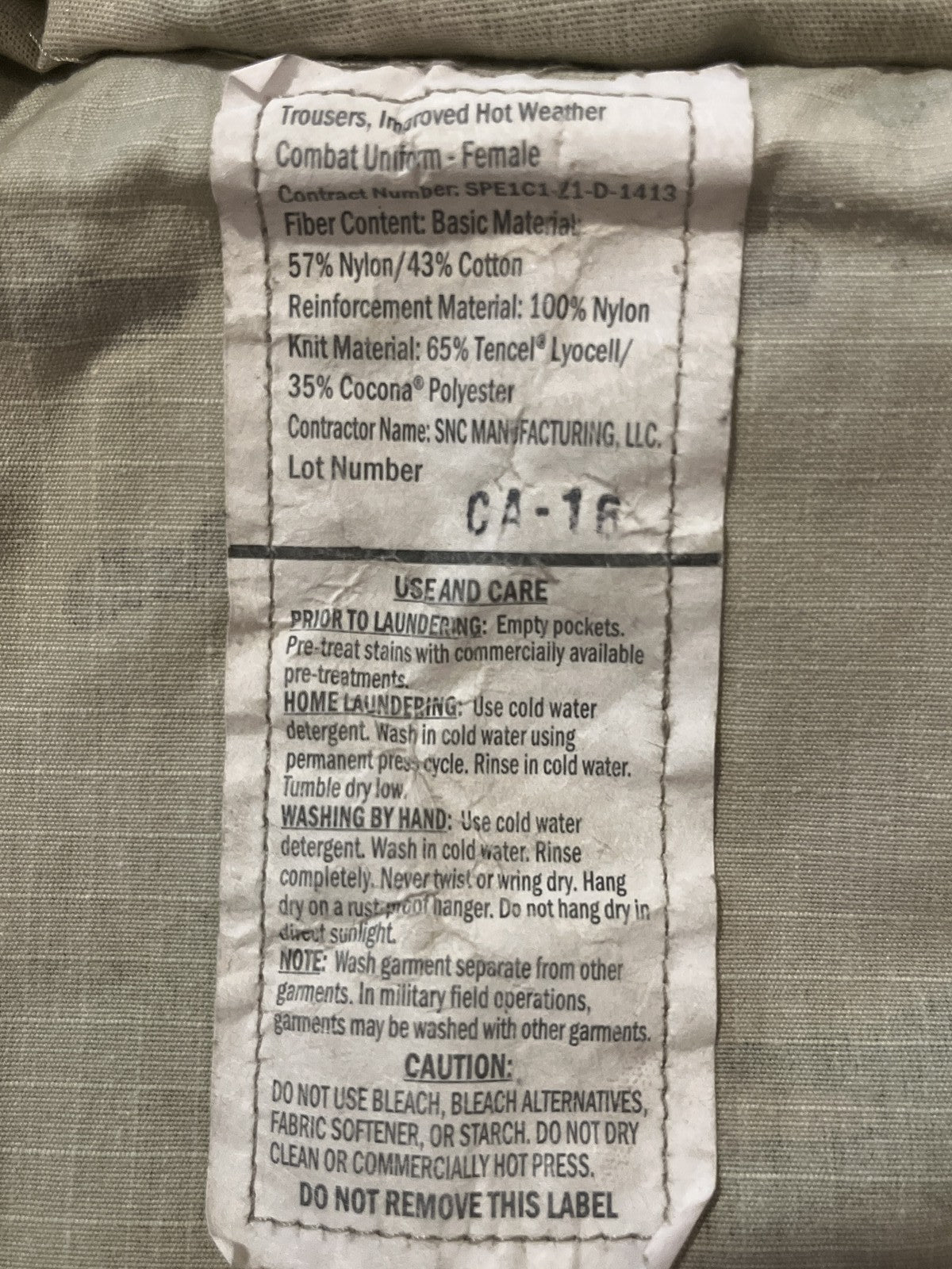Genuine US Military OCP Scorpion Hot Weather Female Combat Pants 31-Regular