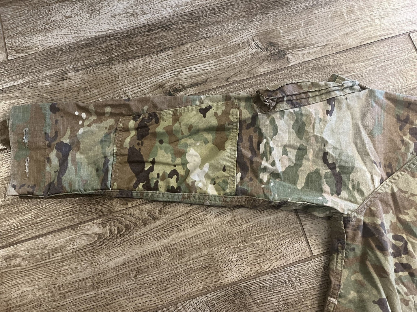 US Military IHWCU Coat Female Scorpion Camo Combat Uniform Jacket Size 39 Long