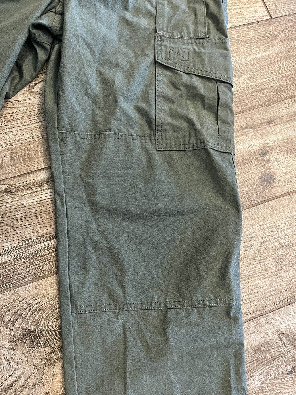 Propper Men's Tactical Cargo Pants Olive Green Ripstop Size 34x32 Excellent