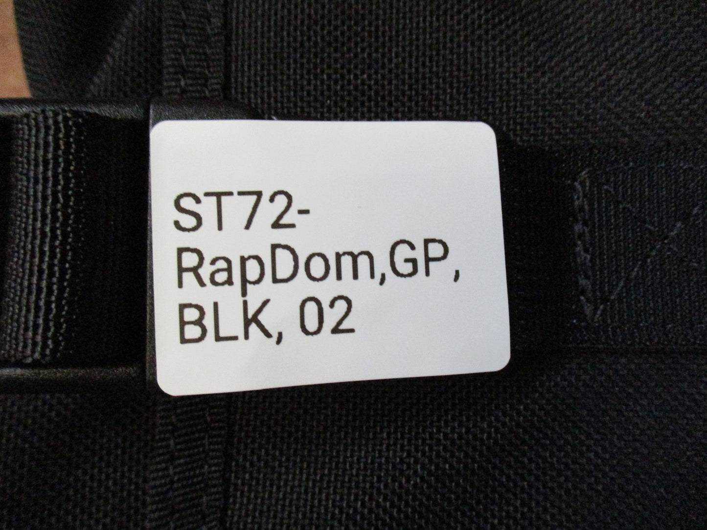 Rapdom T442 Tactical MOLLE Utility Pouch Black Gear