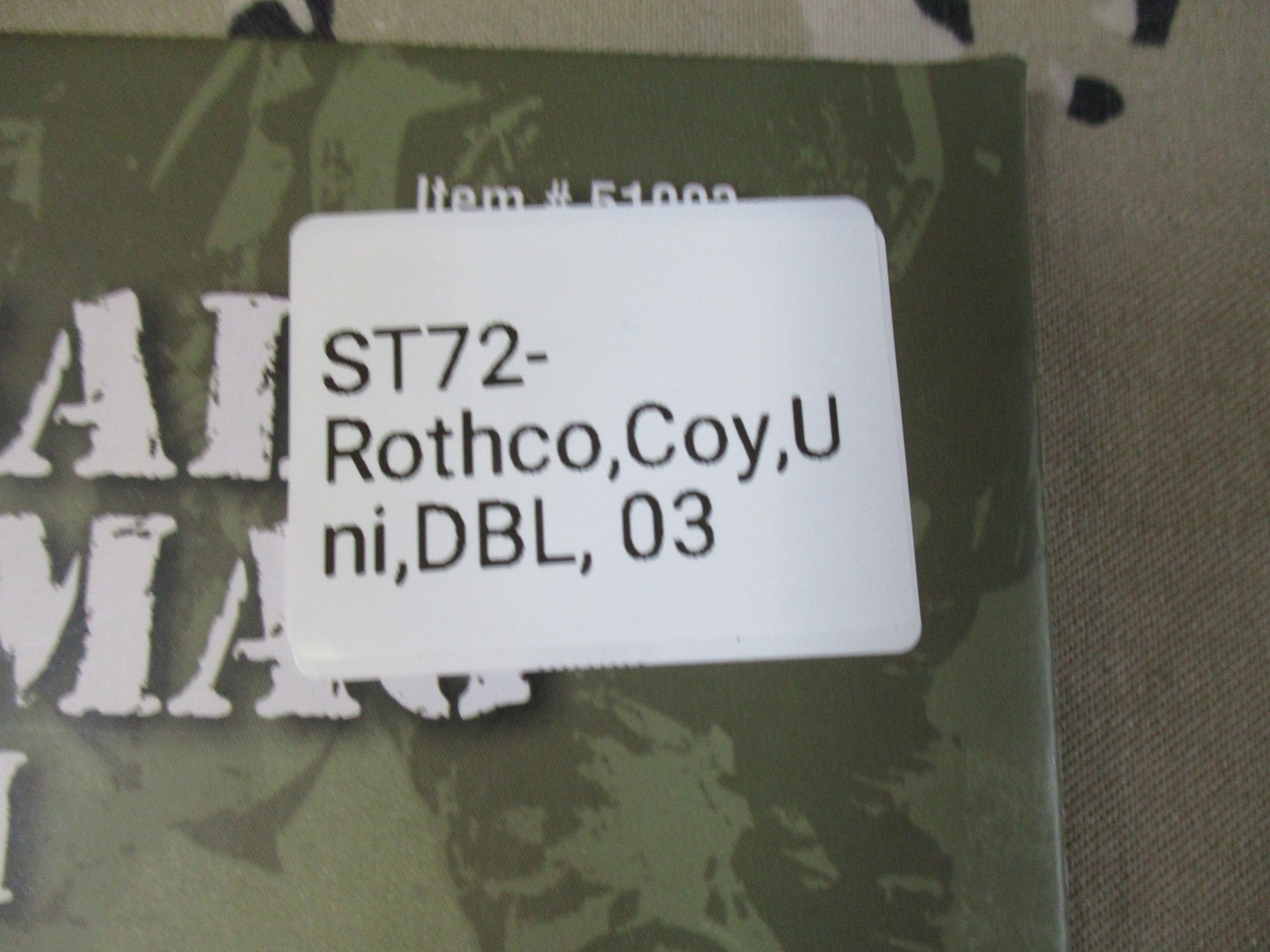 Rothco Universal Double Mag Rifle Pouch Coyote MOLLE Compatible Tactical Gear