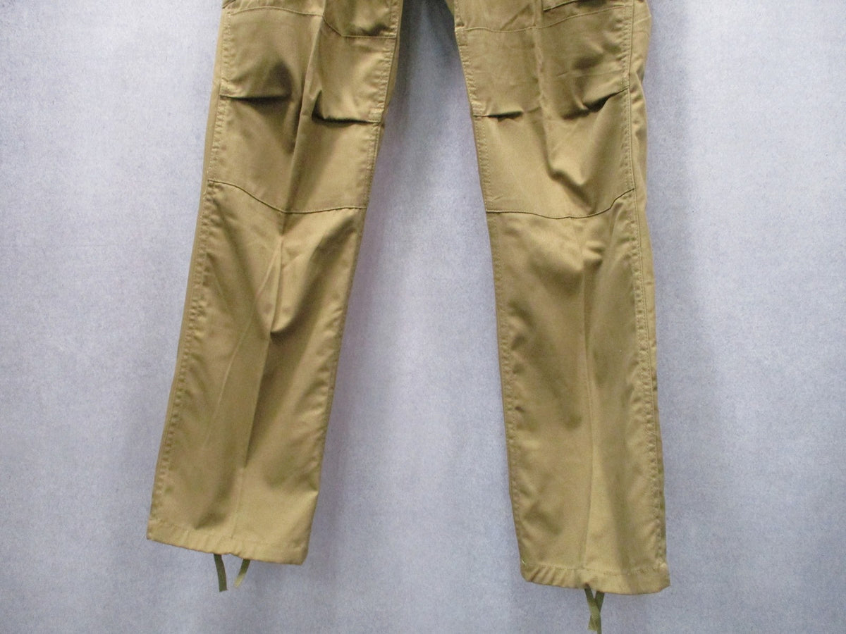 New Rothco BDU Tactical Pants Coyote Brown Size Small Regular 8522 Cargo Uniform
