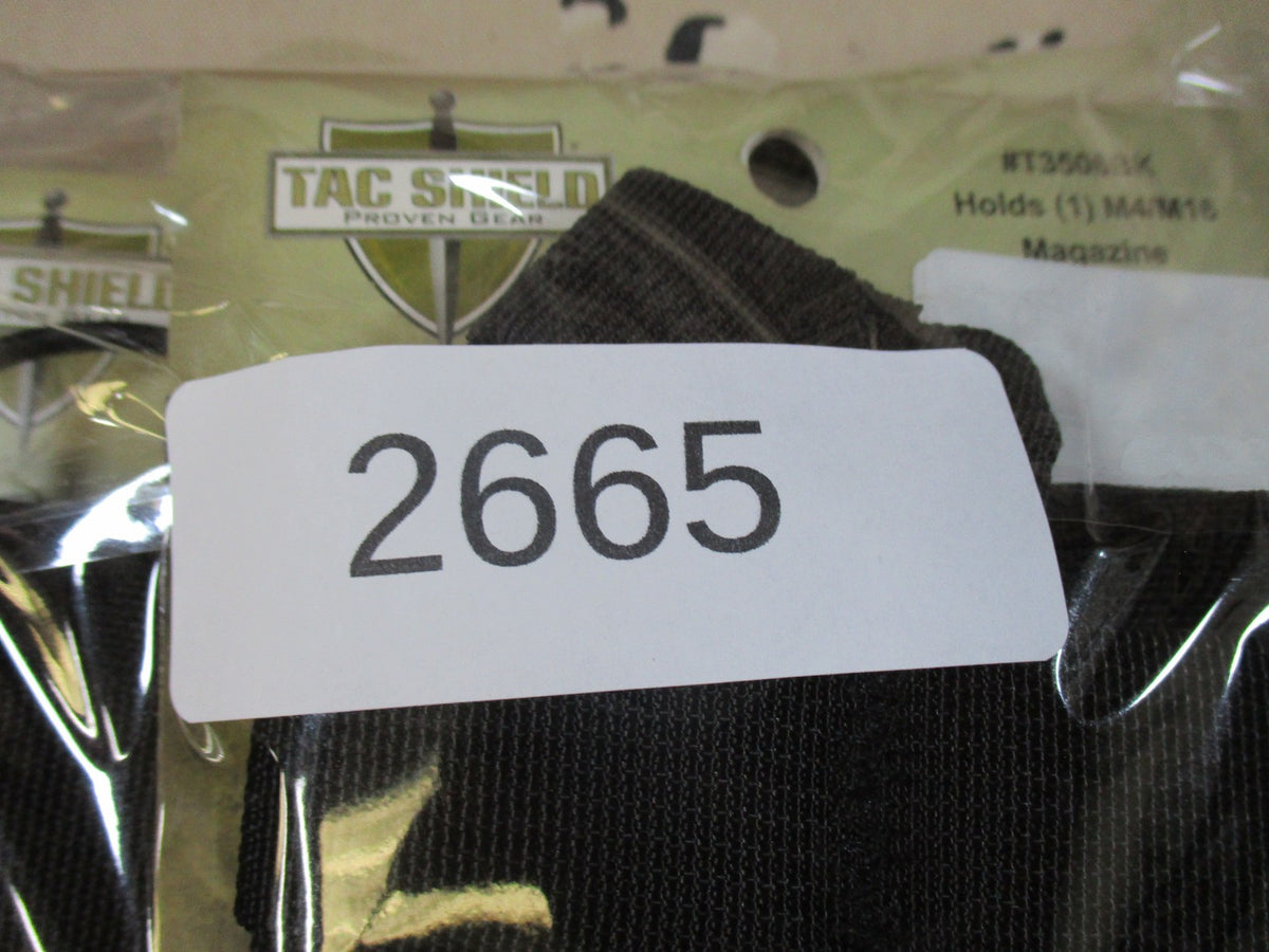 3x Tac Shield Speed Load MOLLE Pouch Black Magazine Holder New